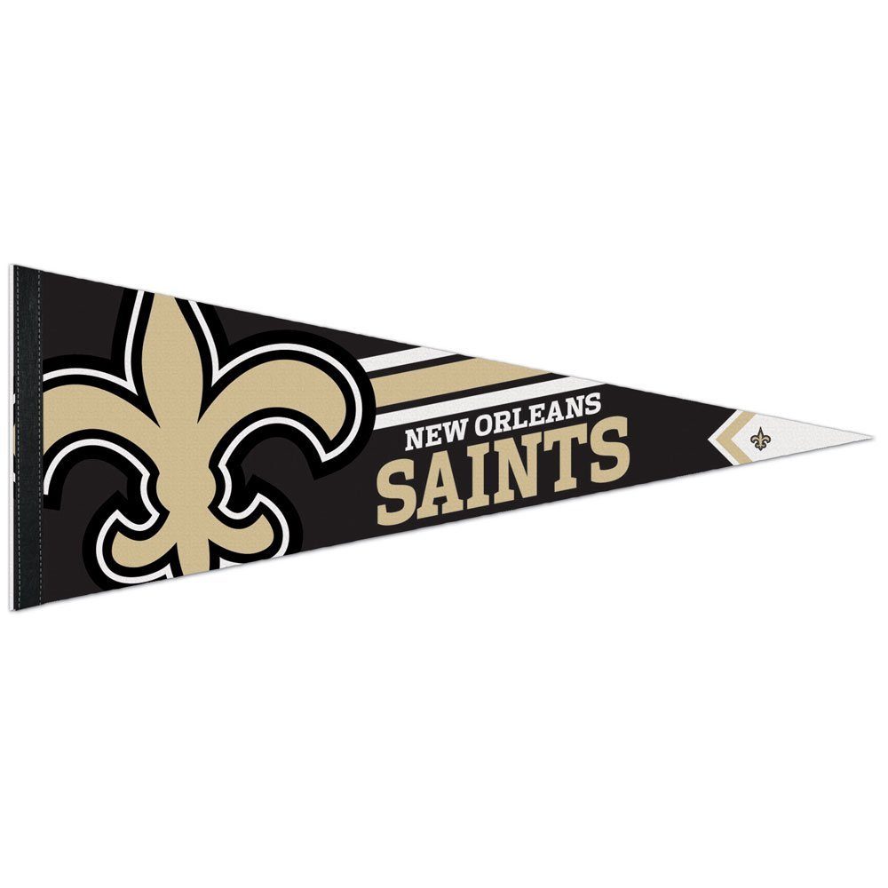 WinCraft Wanddekoobjekt NFL Filz Wimpel Premium Pennant 75x30cm New Orleans Saints