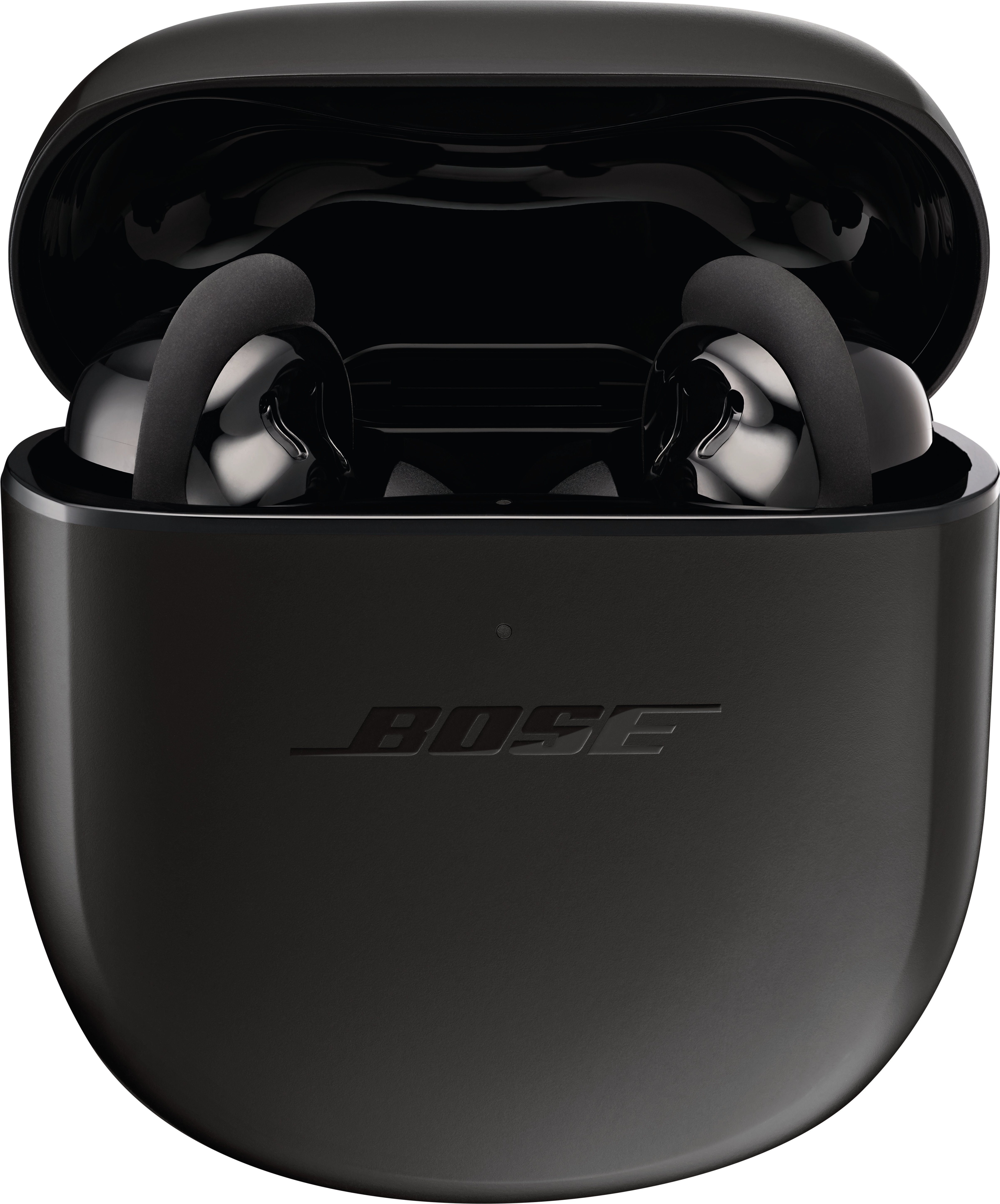 und Steuerung Noise-Cancelling, Klang) Bluetooth, wireless Bose Anrufe für Musik, personalisiertem Lärmreduzierung QuietComfort® integrierte (Freisprechfunktion, black Earbuds kabellose II In-Ear-Kopfhörer In-Ear-Kopfhörer mit