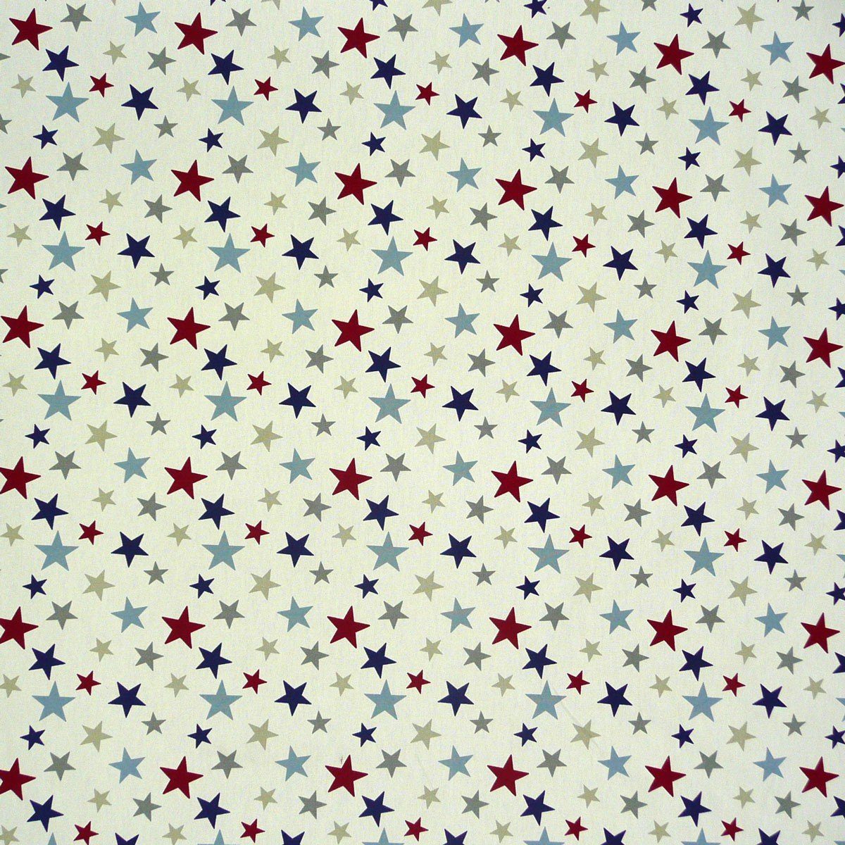 SCHÖNER LEBEN. Zugluftstopper Zugluftstopper Sterne creme blau rot grau div. Größen, handmade