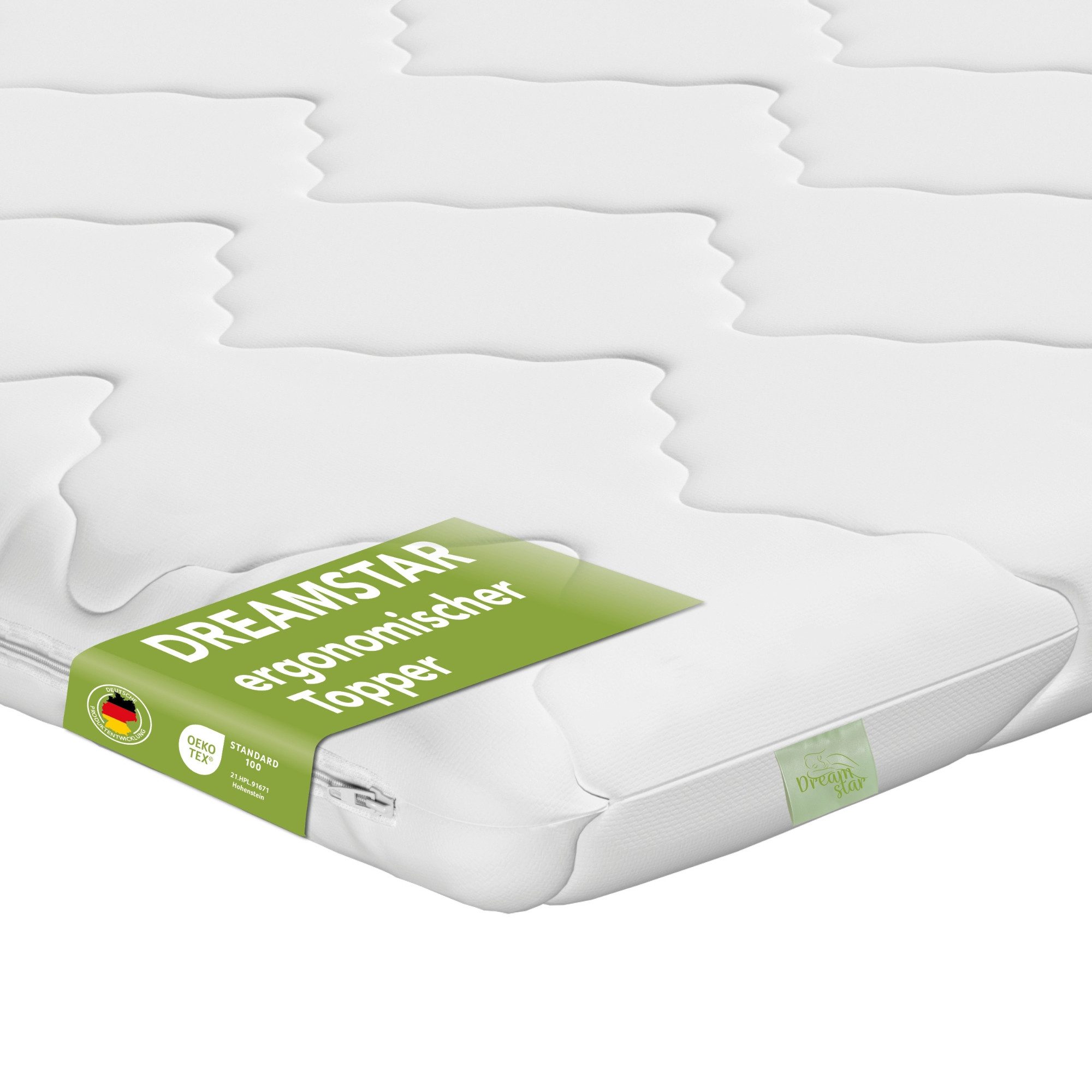 Dreamstar, Topper 180x200, 140x200, 90x200 cm und weitere Größen, 6 cm hoch günstig online kaufen