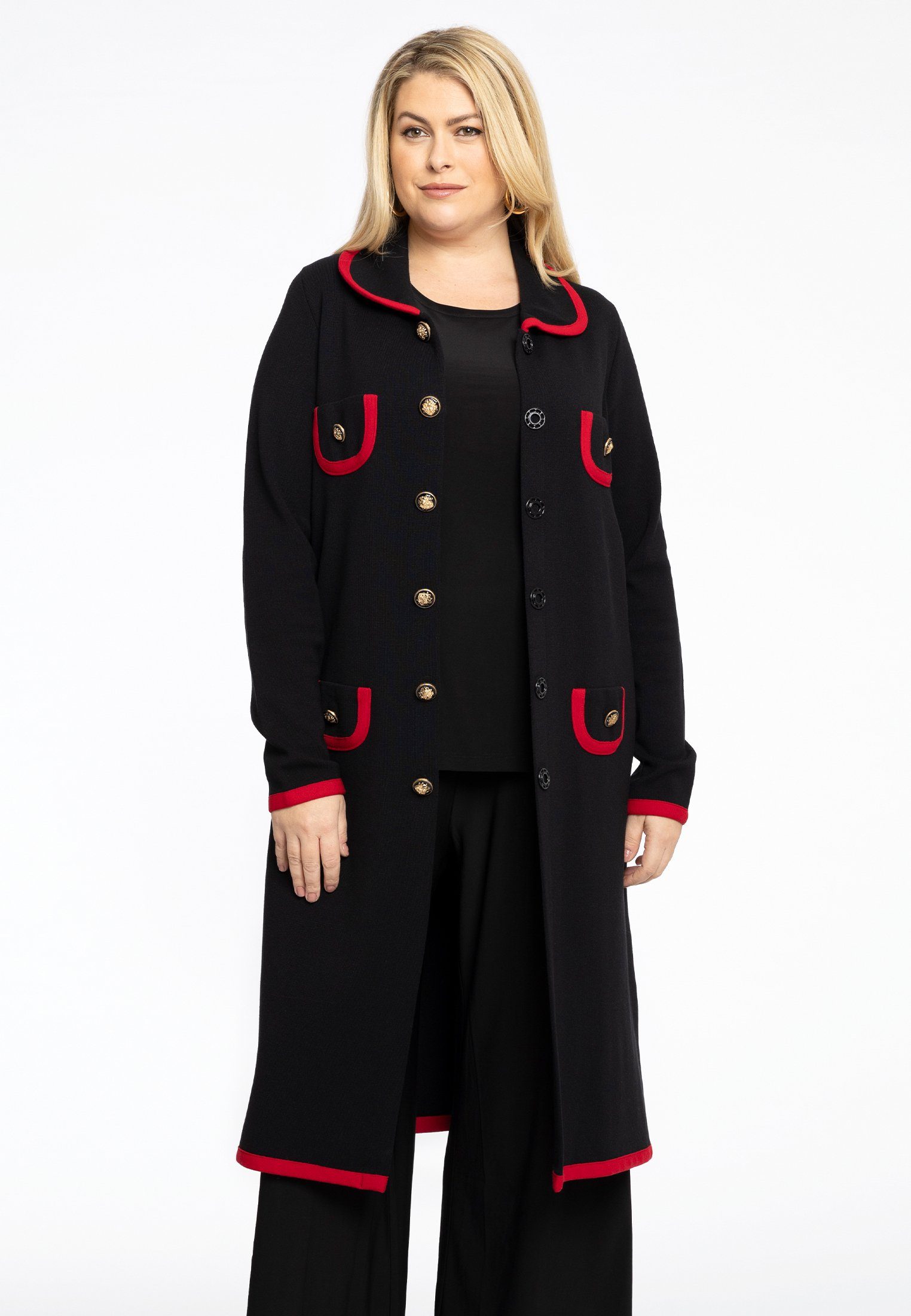 Langmantel Damen Jacke Große Größen