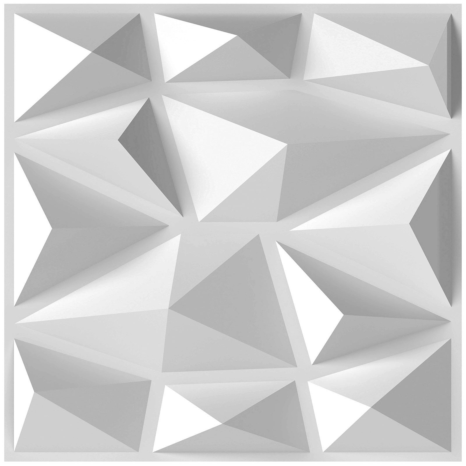 COSTWAY 3D Wandpaneel, BxL: 30x30 cm, günstig online kaufen
