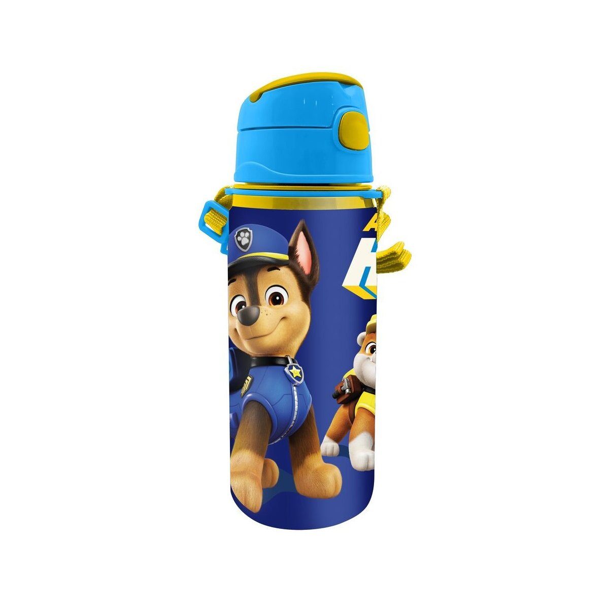 PAW PATROL Trinkflasche Paw Patrol Duty Calls Aluminiumflasche mit Haken 600 ml