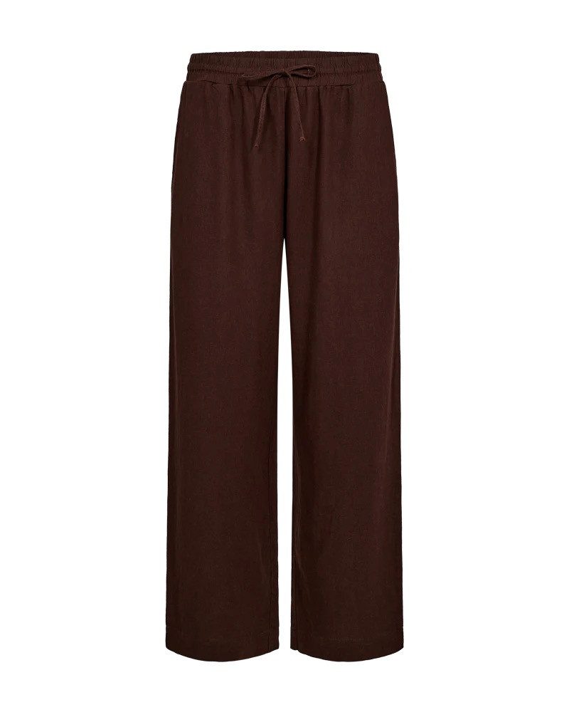 FREEQUENT 7/8-Hose FQLAVA-ANKLE-PA aus Leinen und mit Kordelzug