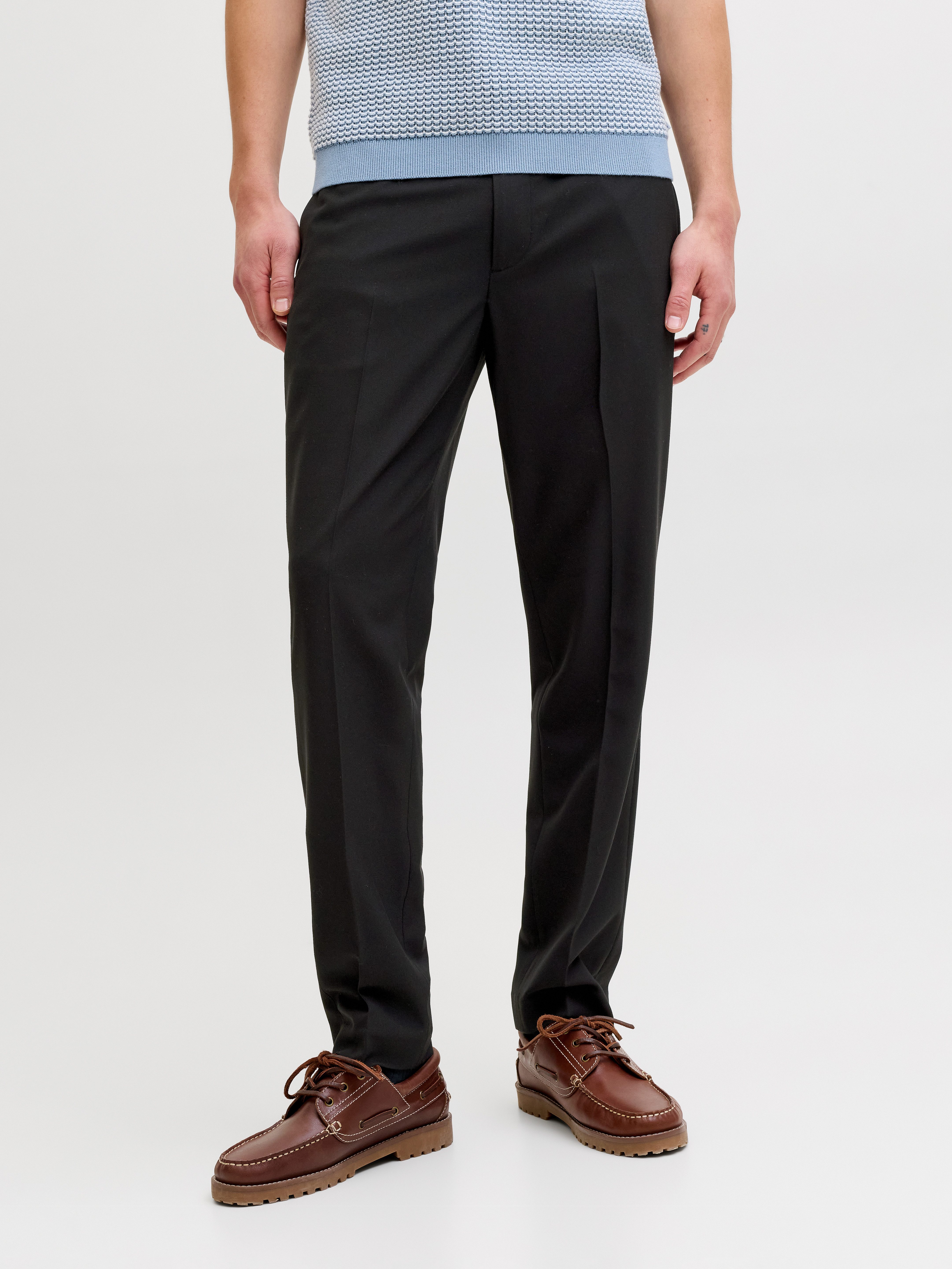 Jack & Jones Anzughose JPRBLAMARTIN TROUSER CO01 Materialmix, slim fit