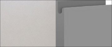 Feldmann-Wohnen Spülenunterschrank Avellino (1-St) 80cm Front- & Korpusfarbe wählbar grifflos 1 Schublade (Teilauszug)