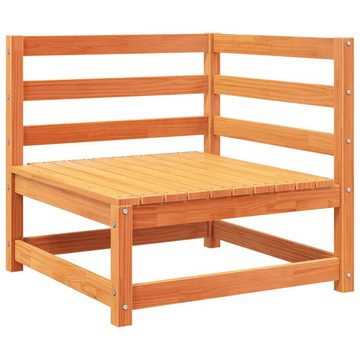 vidaXL Gartenlounge-Set 6-tlg. Garten-Sofagarnitur Wachsbraun Massivholz Kiefer