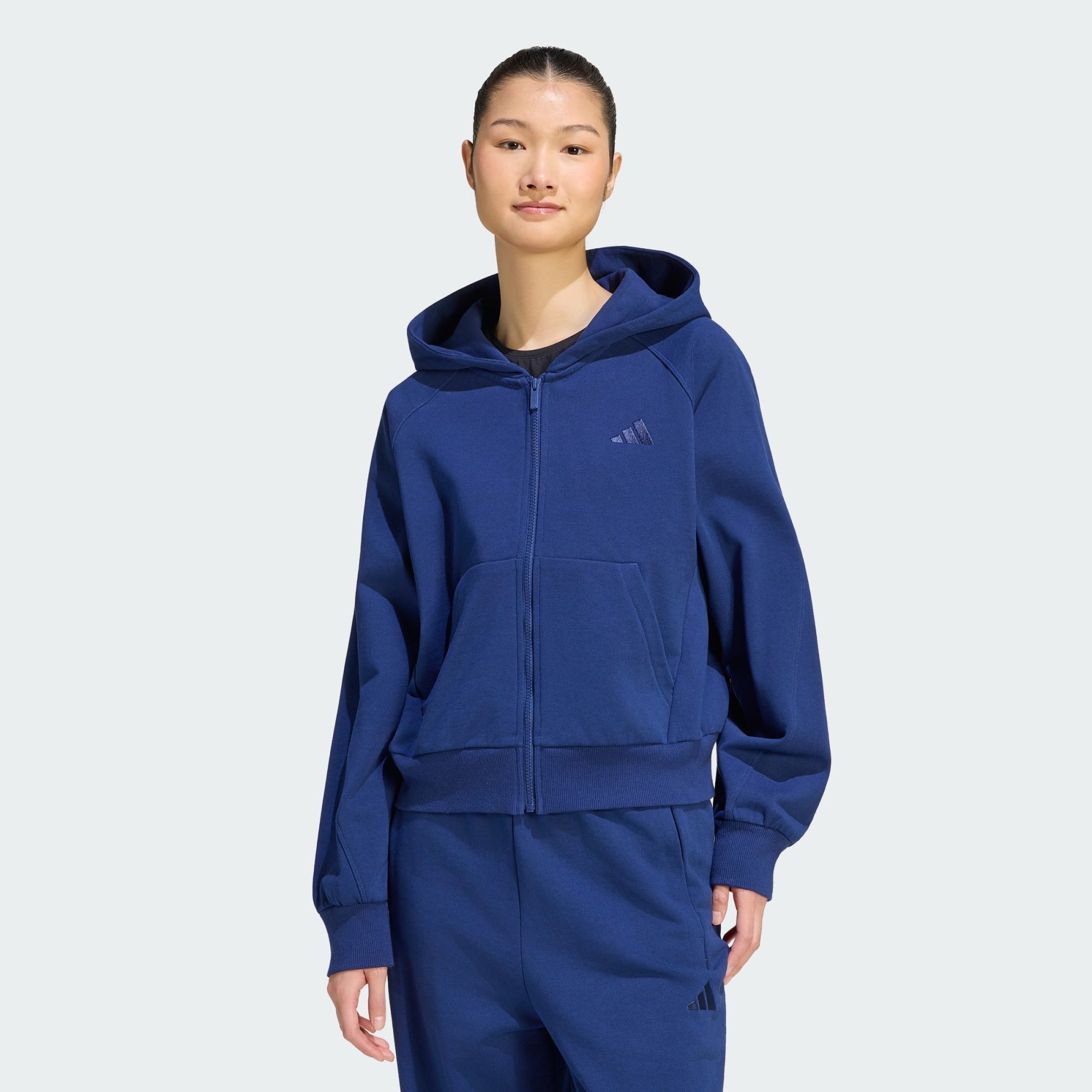 adidas Sportswear Funktionsjacke ADIDAS KIT KAPUZENJACKE, KLEINES LOGO (1-St)