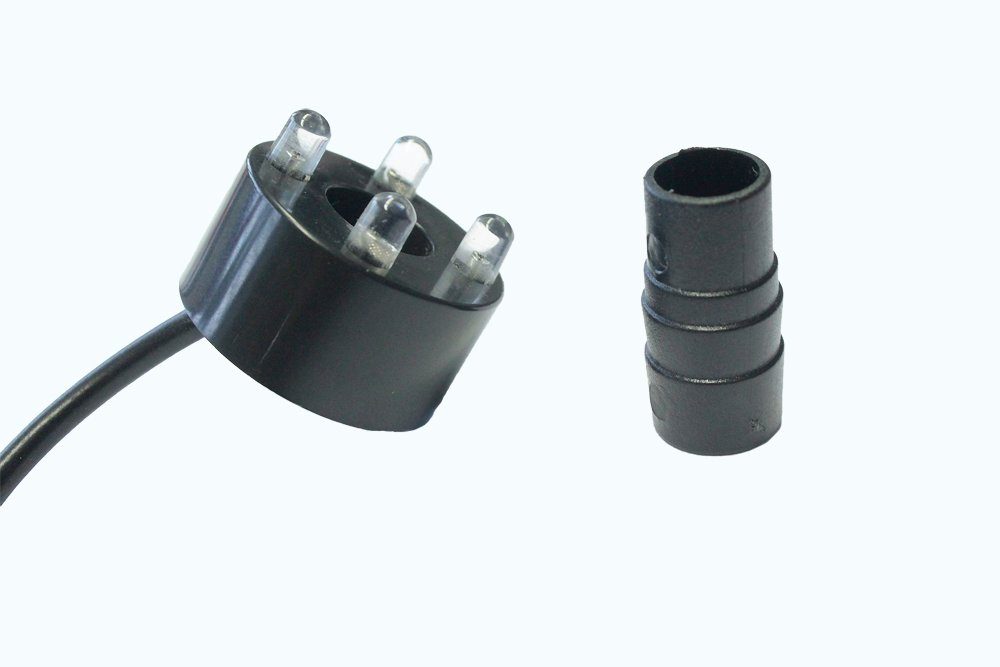 Arnusa Gartenbrunnen Beleuchtung 3er Set, 3,00 cm Breite, Quellsteinbeleuchtung Ersatzbeleuchtung
