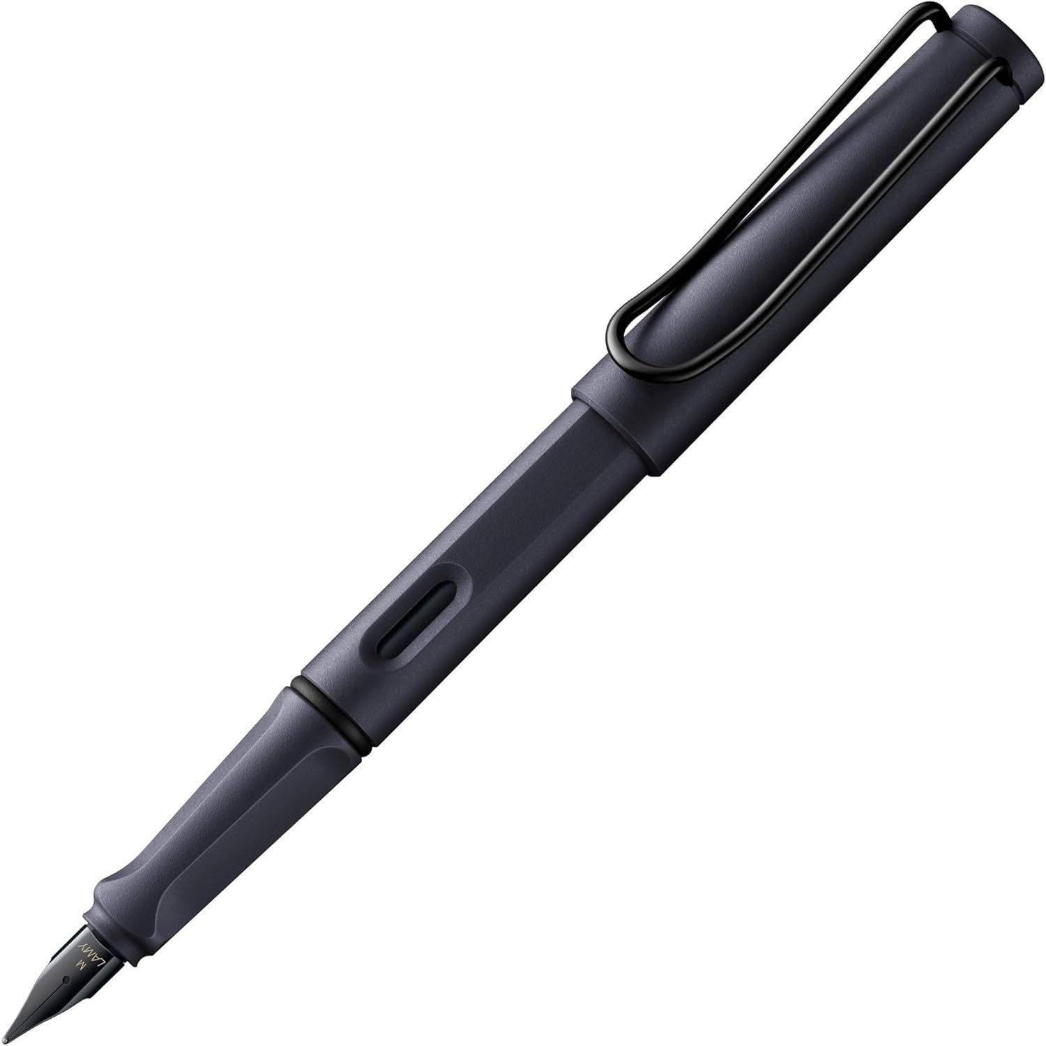 LAMY Füllhalter LAMY Füller Safari 0E2 STEEL Schwarz Stärke F