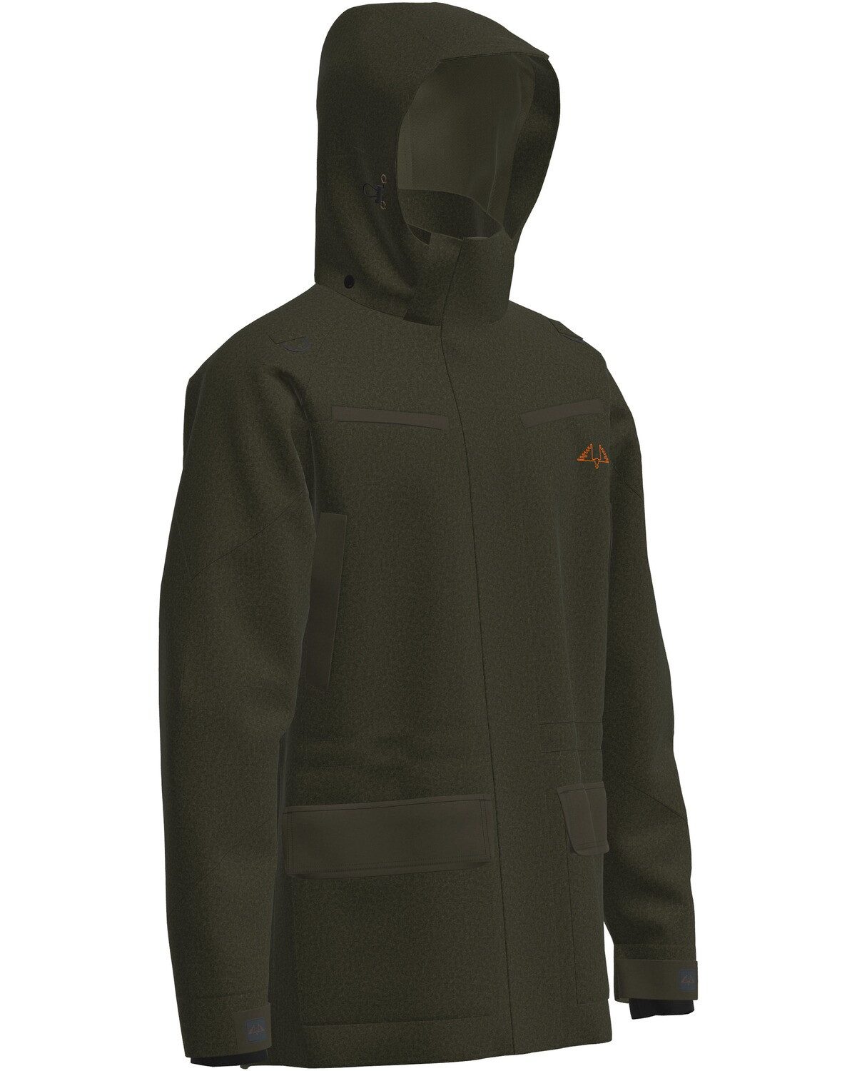 Swedteam Wolljacke Jacke Titan Loden Long