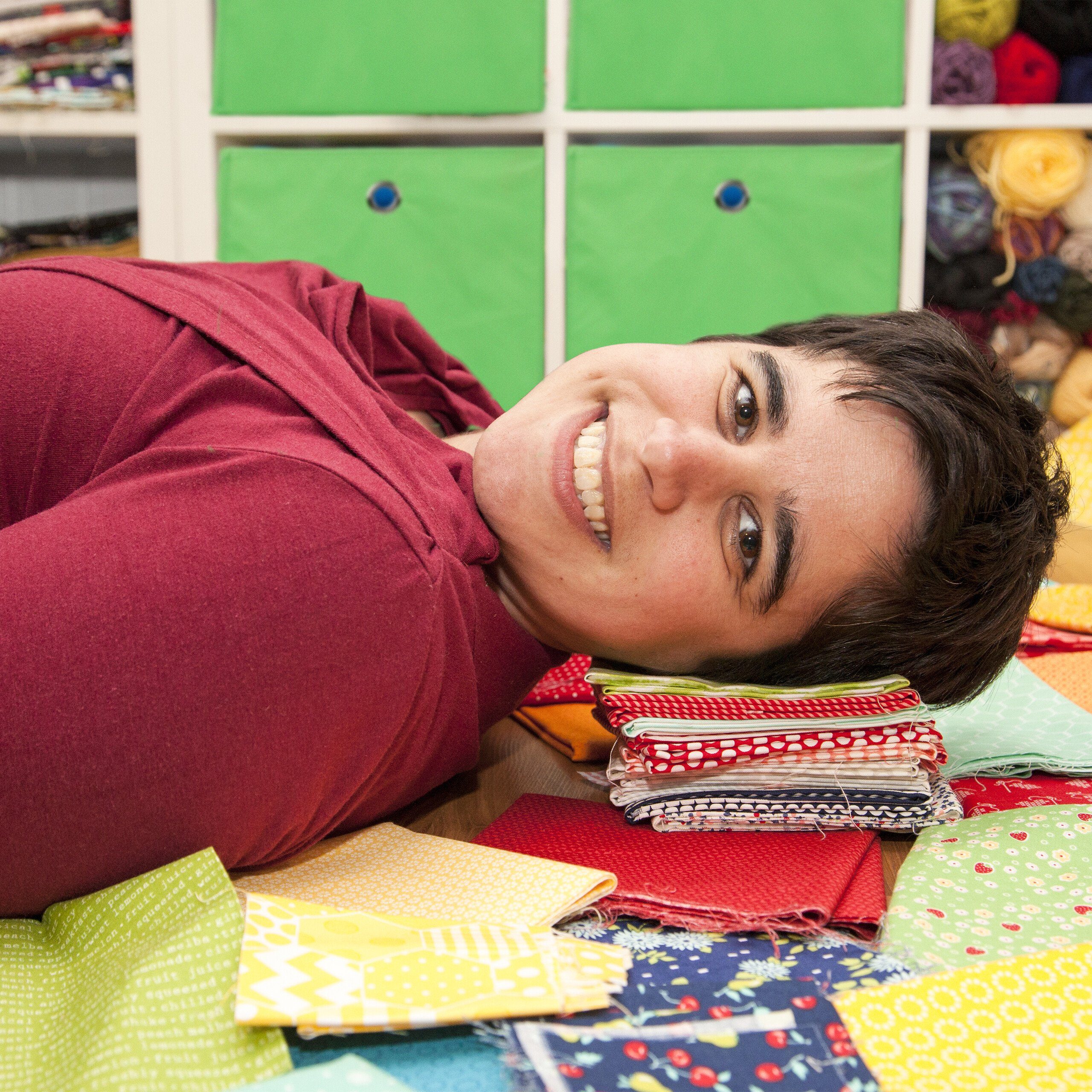 relaxdays Aufbewahrungsbox im 4er Set, grün