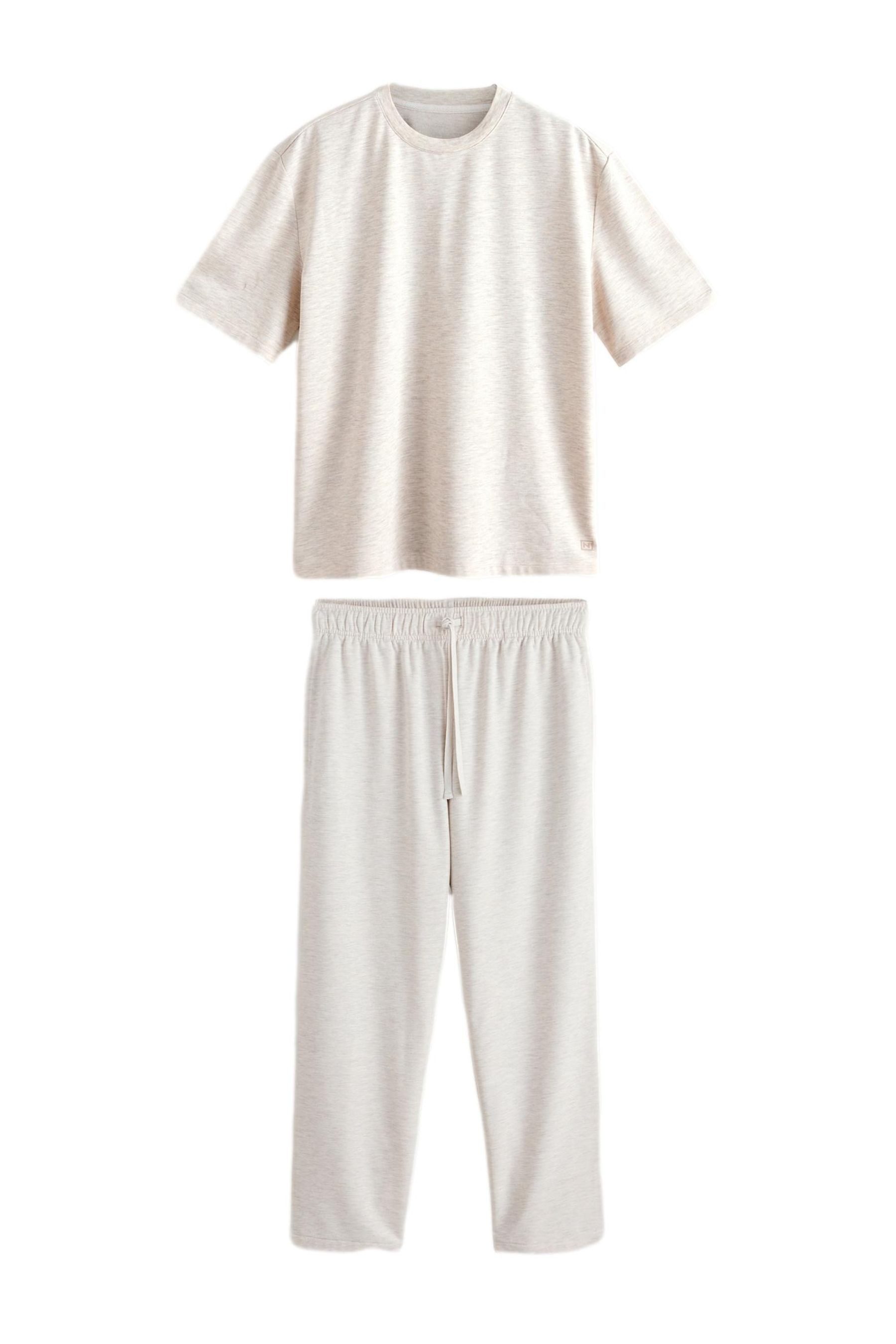 Next Sweatanzug Weiches, leichtes T-Shirt und Jogginghose im Set (2-tlg)
