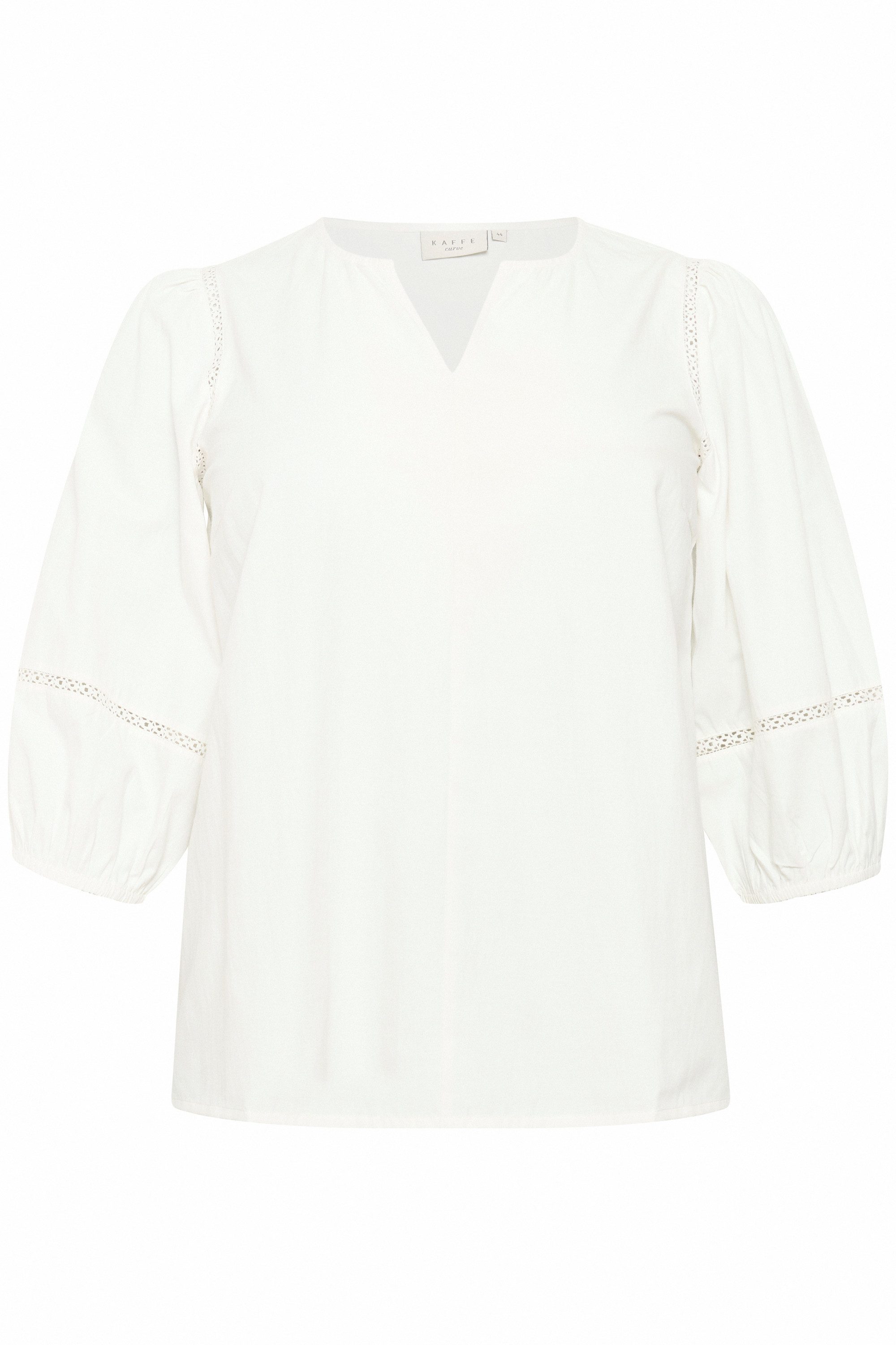 KAFFE Curve Langarmbluse Langarm-Bluse KClilje Große Größen günstig online kaufen