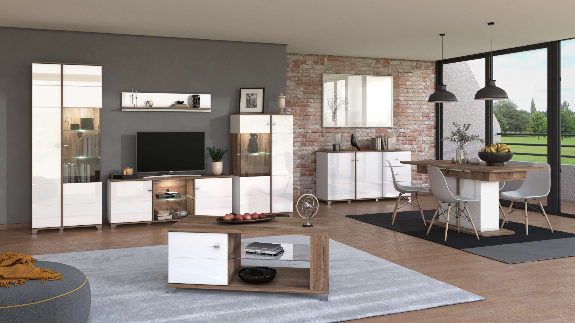 INOSIGN Wandboard Burgundy Schwebendes Regal, Wandregal, günstig online kaufen