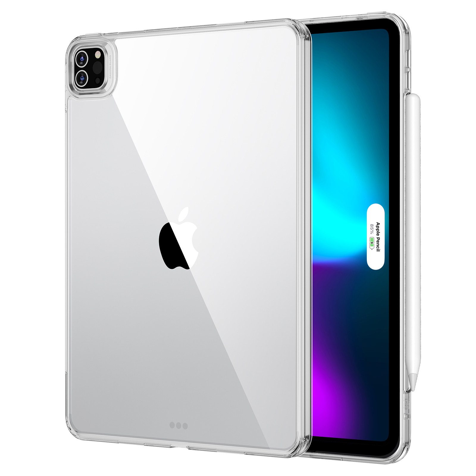 ESR Tablet-Hülle Classic Hybrid Case iPad Pro 13" (2024) 33 cm (13 Zoll), stoßdämpfende Air Guard Ecken, kratzfest