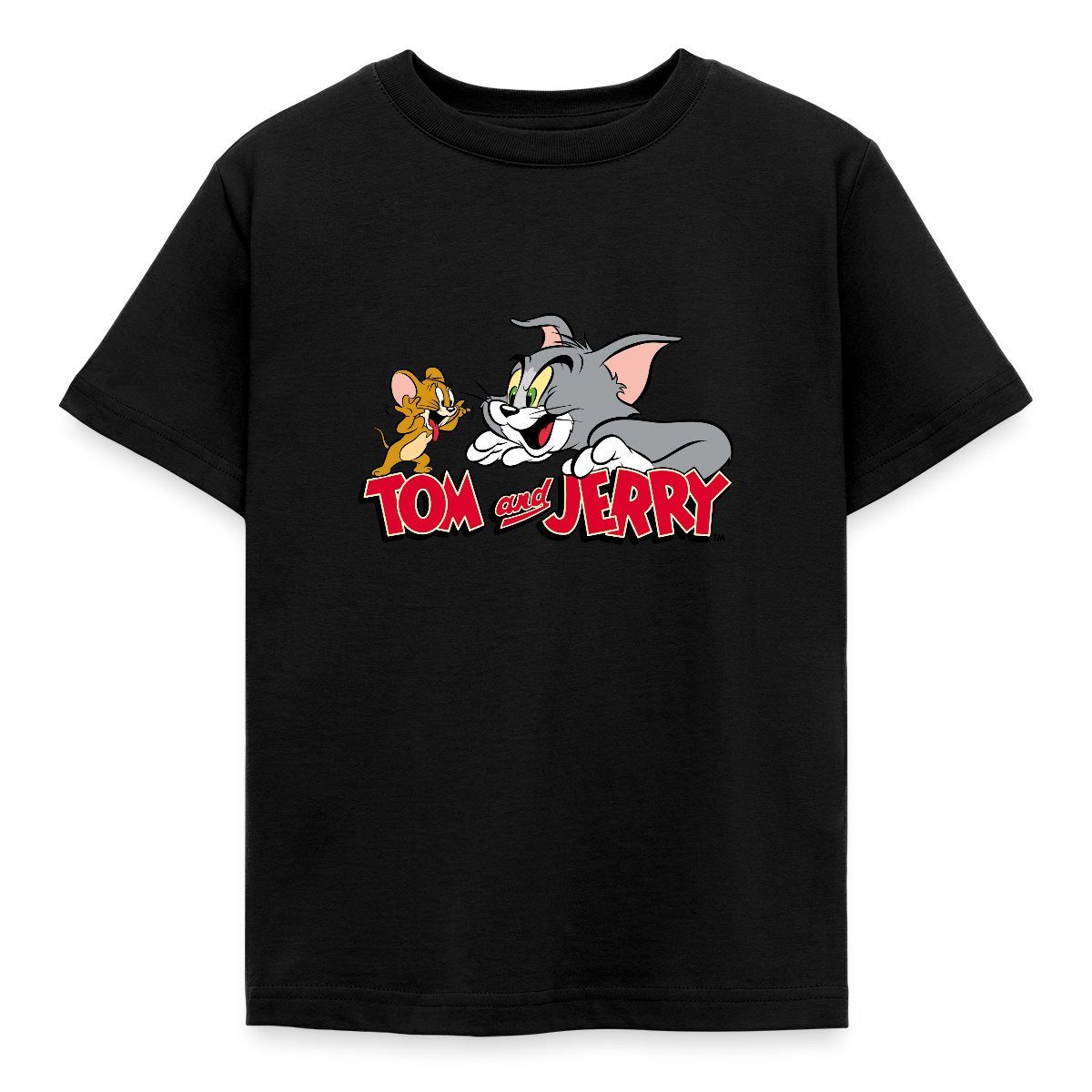 Spreadshirt T-Shirt Tom Und Jerry Fang Mich Doch Kinder T-Shirt (1-tlg)