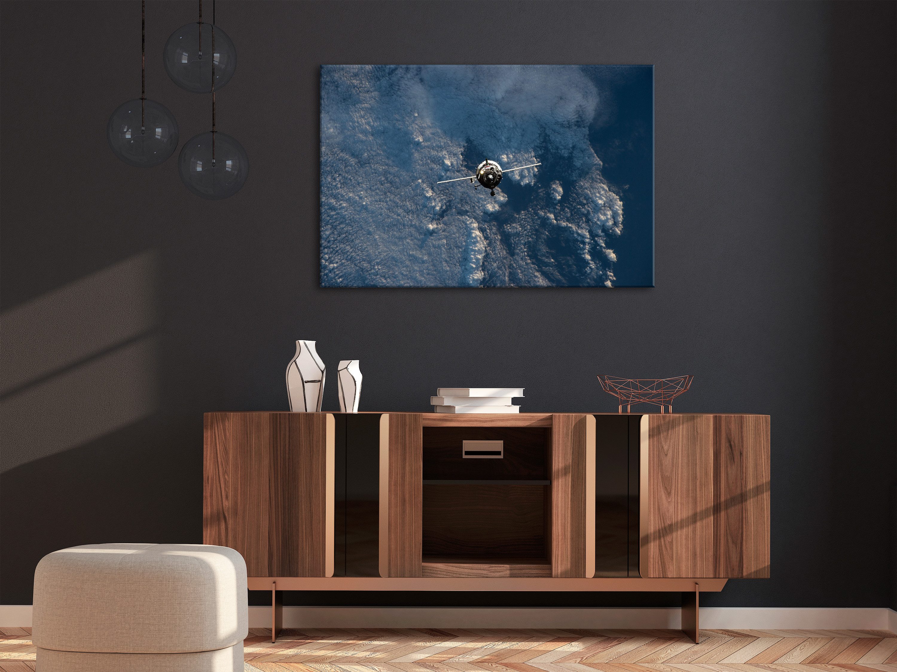 Artgeist Wandbild Blue Planet (1 Part) Vertical