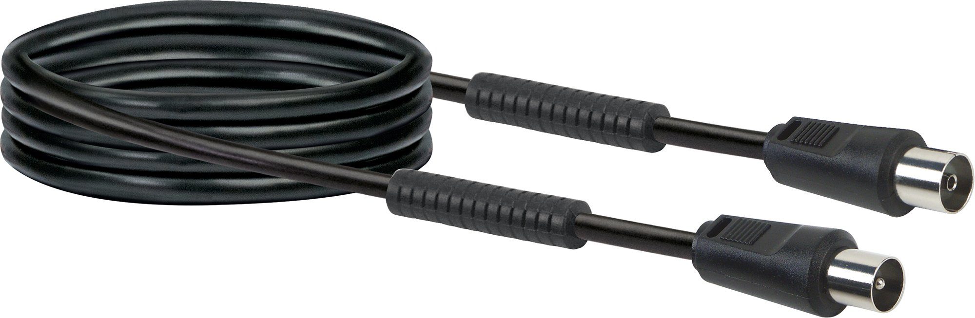 Schwaiger KVKF15 533 SAT-Kabel, IEC Stecker, (150 cm), 2-fach geschirmt