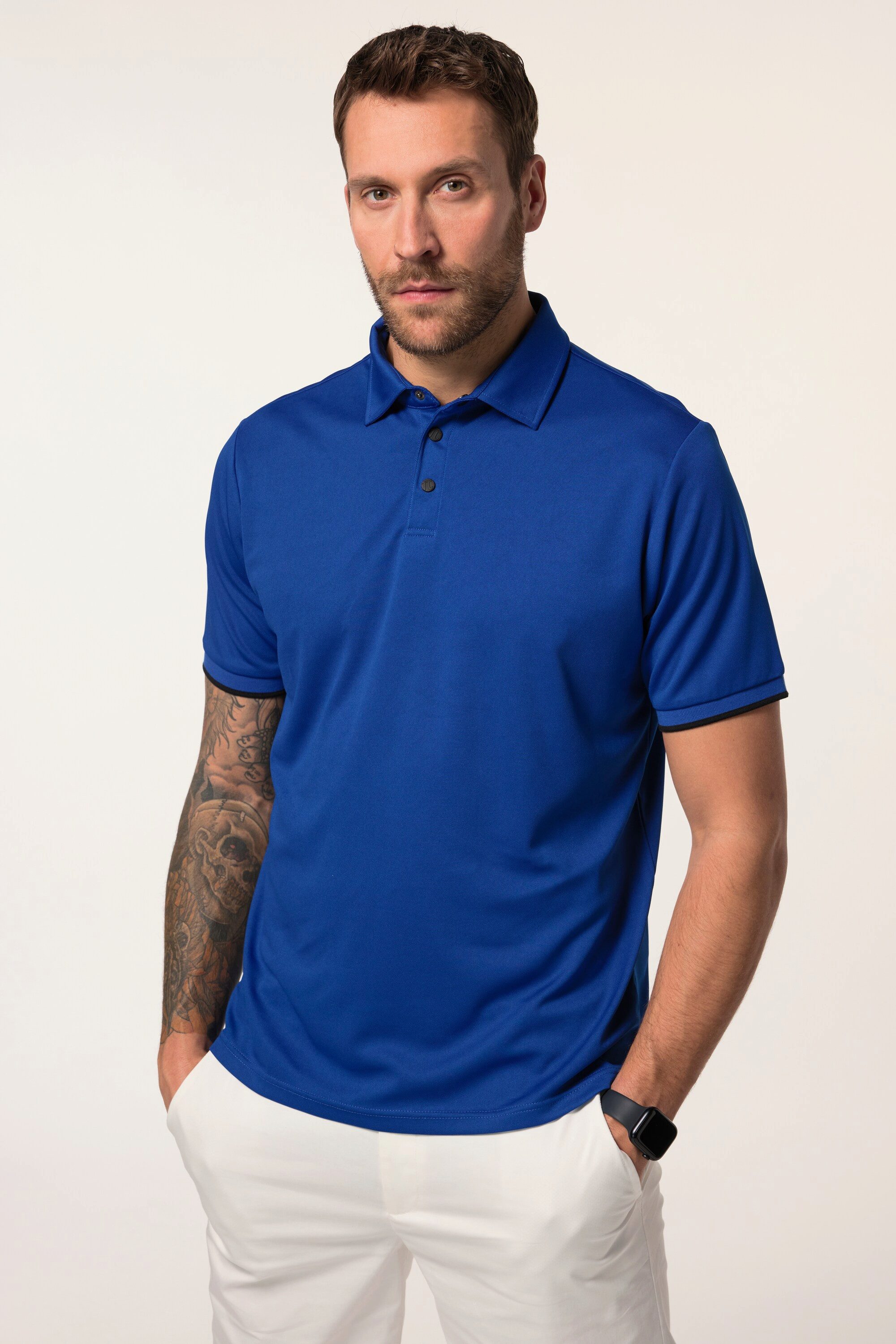 JP1880 Poloshirt Poloshirt Golf Halbarm Druckknöpfe bis 7 XL