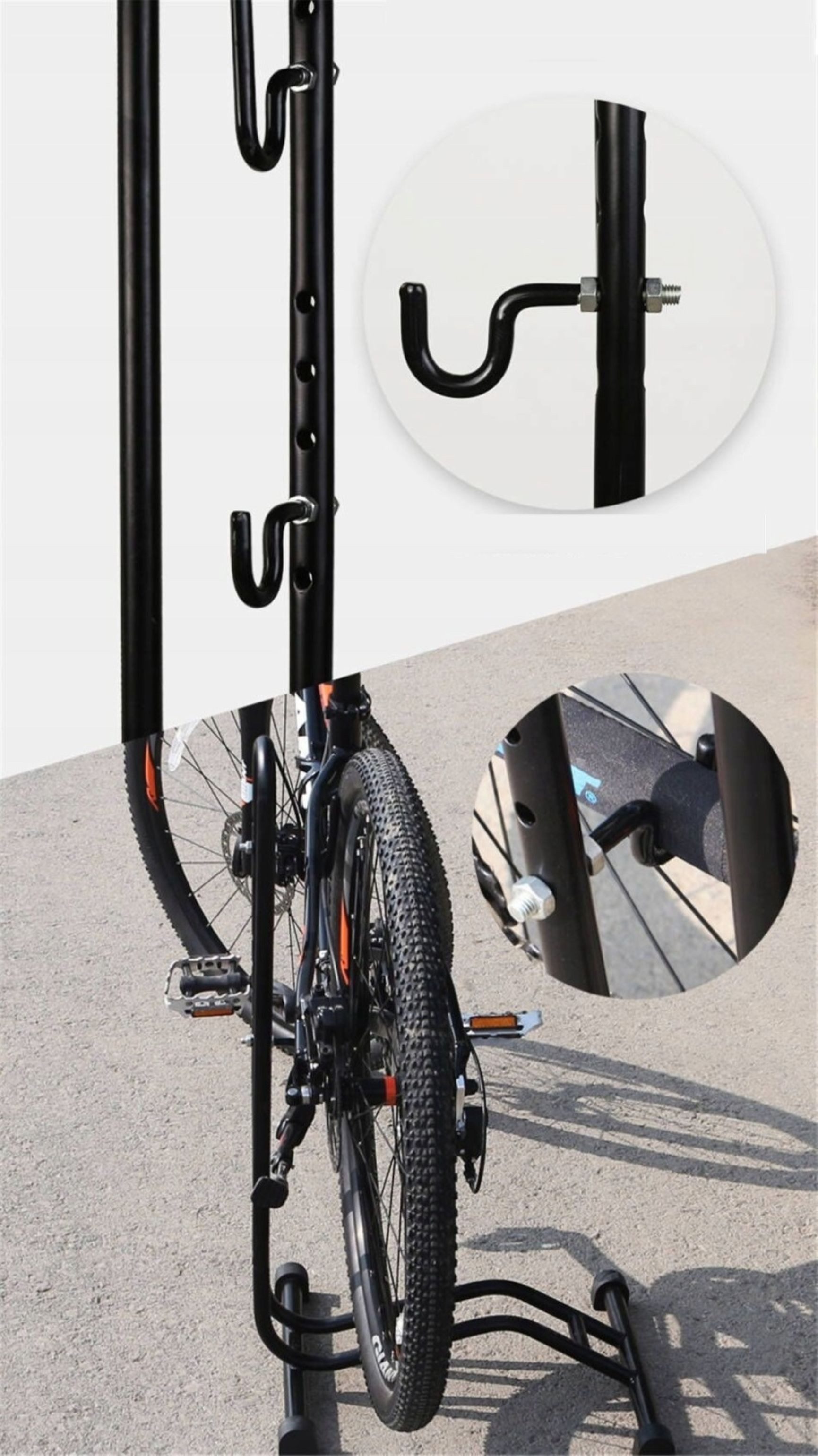 Festivalartikel Fahrrad-Montageständer Fahrrad Montageständer Reparaturständer 16–29 Zoll klappbar (1-tlg)