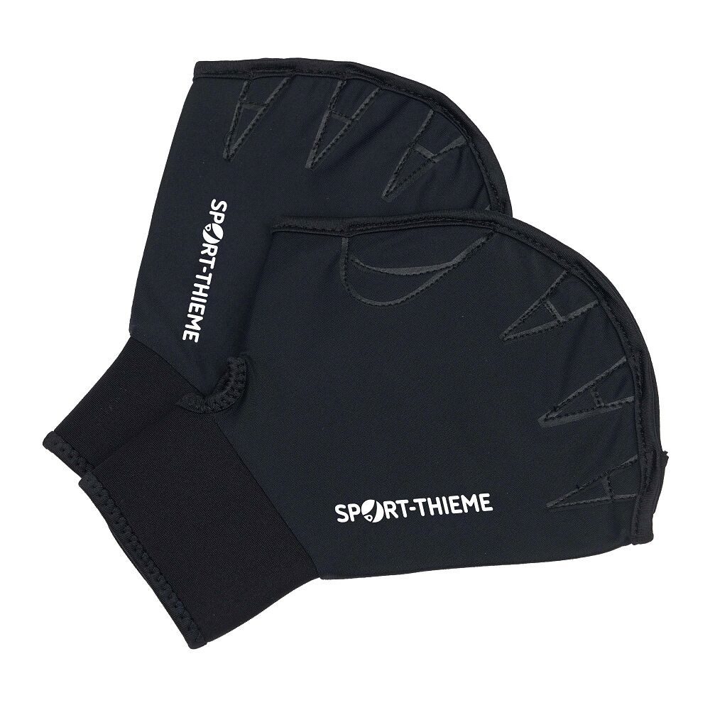 Sport-Thieme Schwimmhilfe Aqua-Fitness-Handschuhe Offen, Für Schulter- und Armtraining, Übungen in der Aqua-Fitness