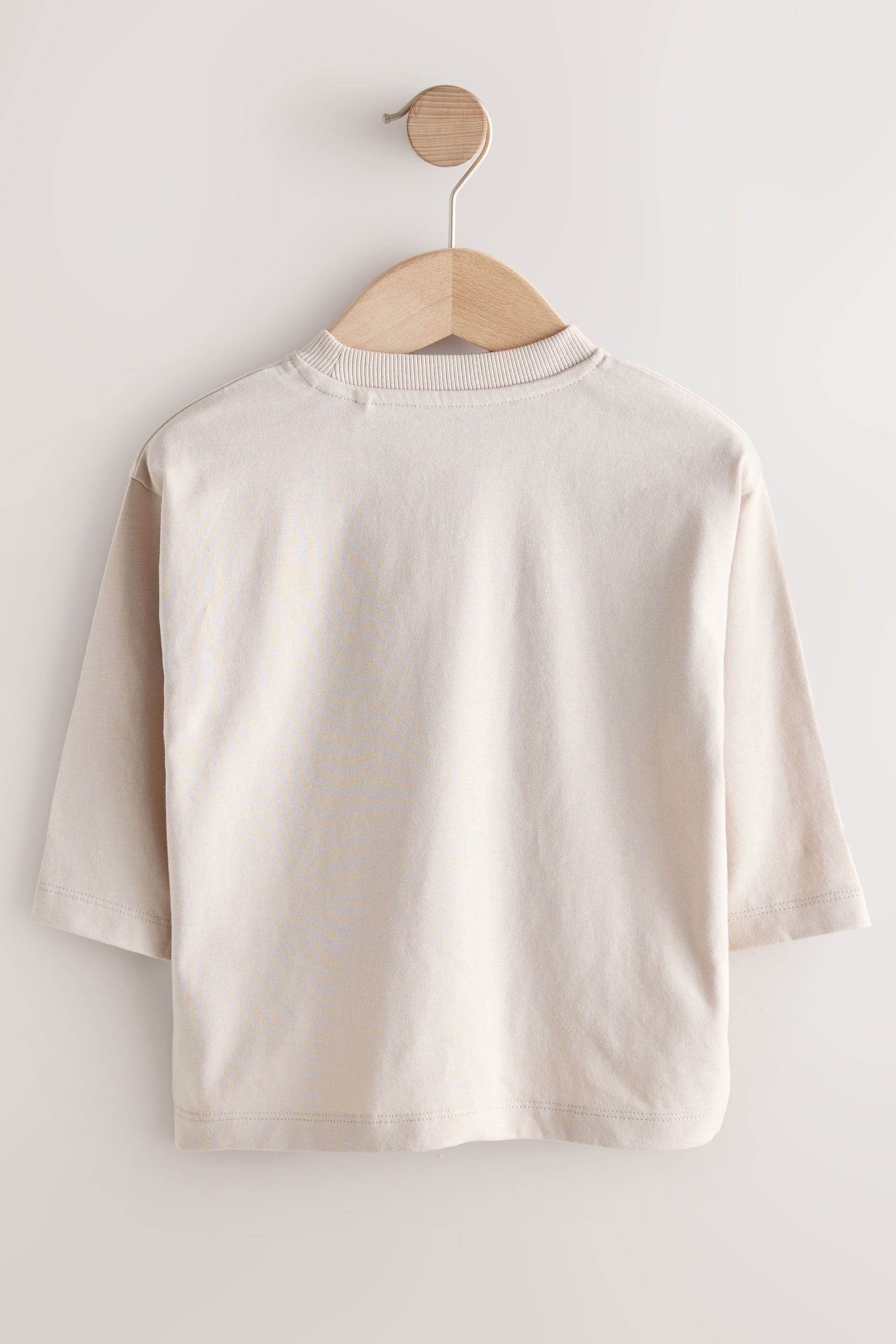 Next Langarmshirt Langarmshirt mit Grafikprint (1-tlg) günstig online kaufen