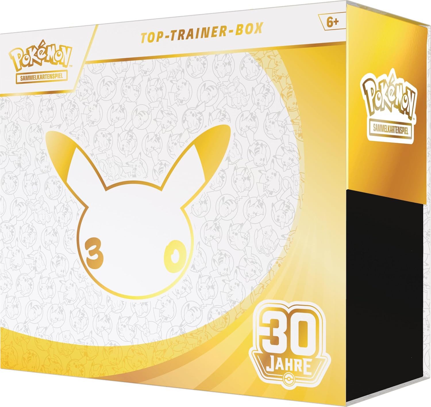 POKÉMON Sammelkarte Pokémon Top-Trainer-Box 30 Jahre 30th anniversary ETB TTB Pokemon, Jubiläumsbox mit 9 Boostern, Nidorina-Promokarte & Zubehör – Bild 3 von 5