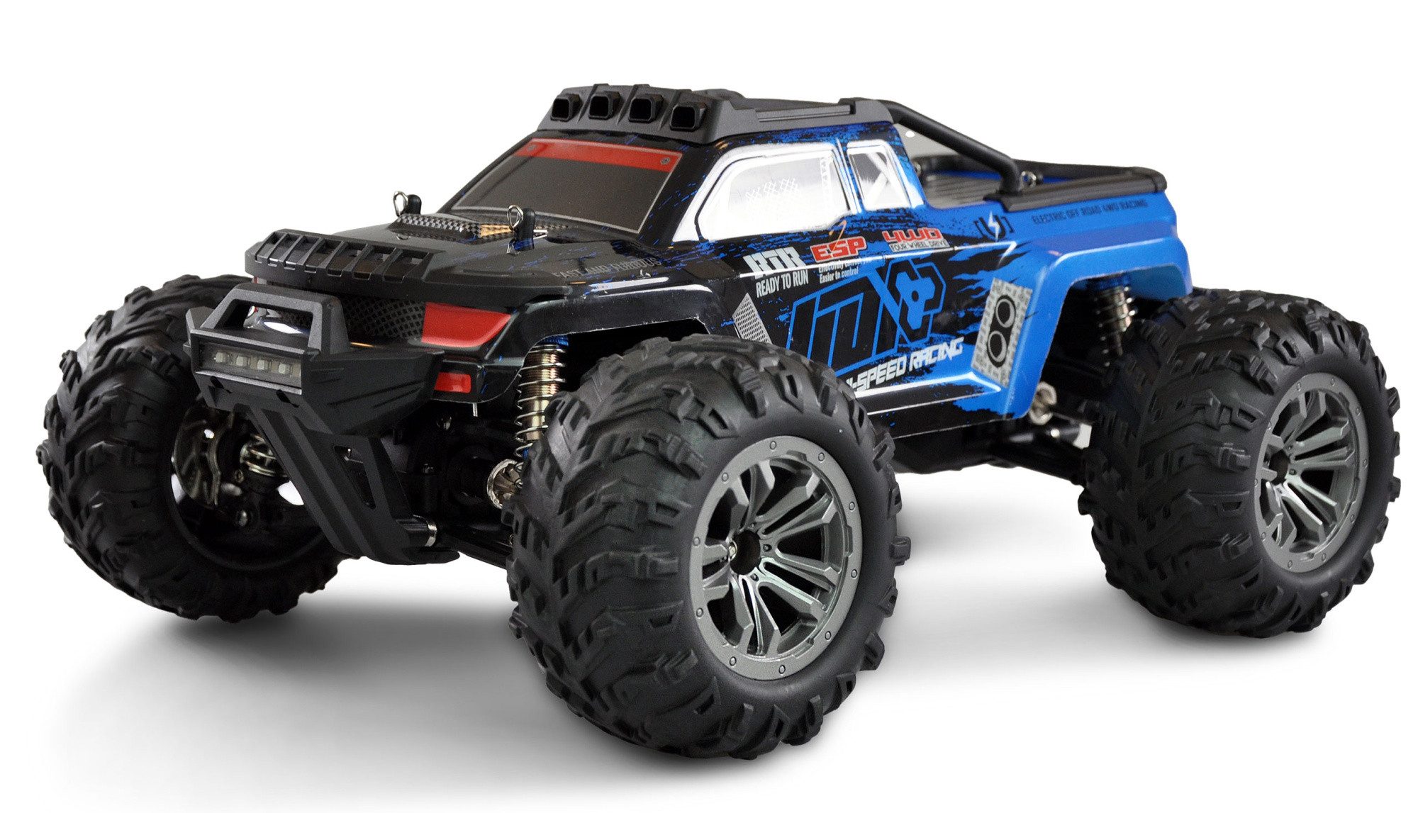 Amewi RC-Bagger Amewi Daphoenodon RC Monstertruck 4WD 1:12 mit Gyro RTR, blau