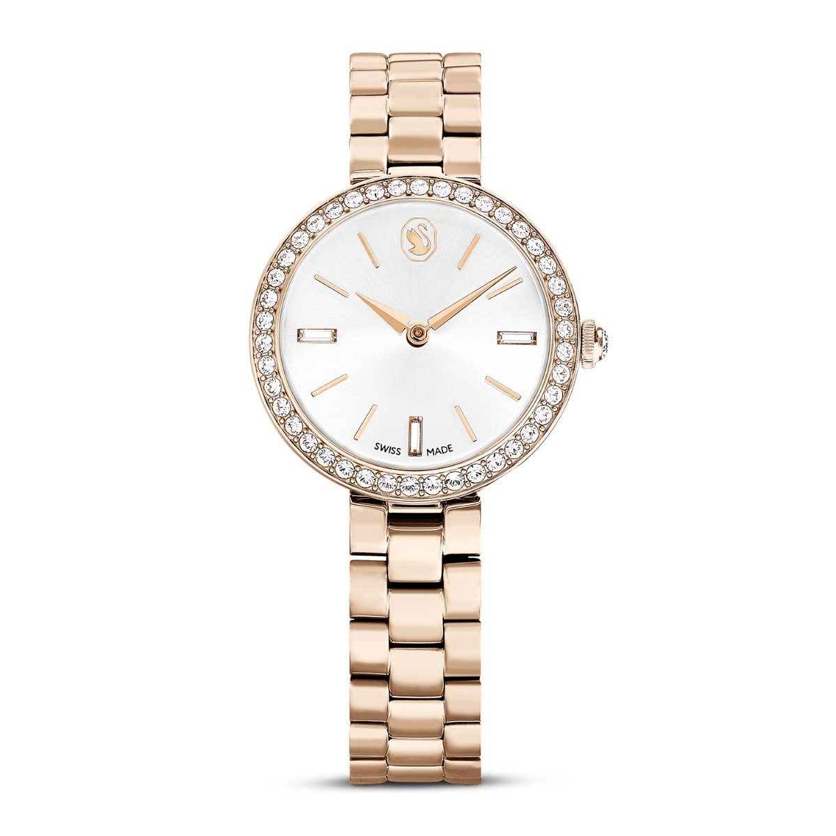 Swarovski Quarzuhr Analoguhr für Damen, (1-tlg)