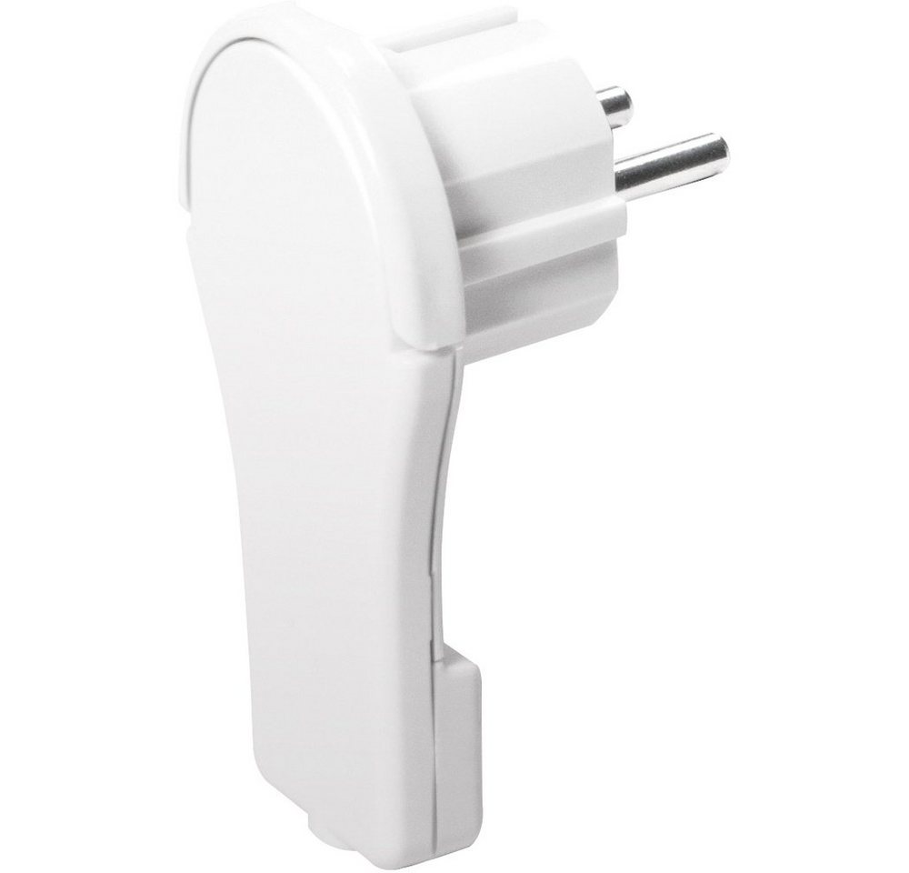 LogiLink LogiLink LPS228 Schutzkontakt-Flachstecker Kunststoff mit Aussteckhilf Steckernetzteil