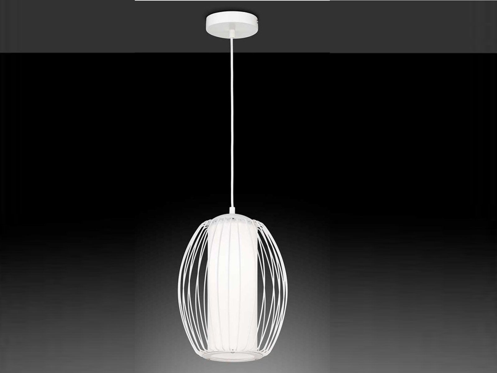 WOFI Pendelleuchte, ohne Leuchtmittel, Esstisch Gitter-Lampe günstig online kaufen