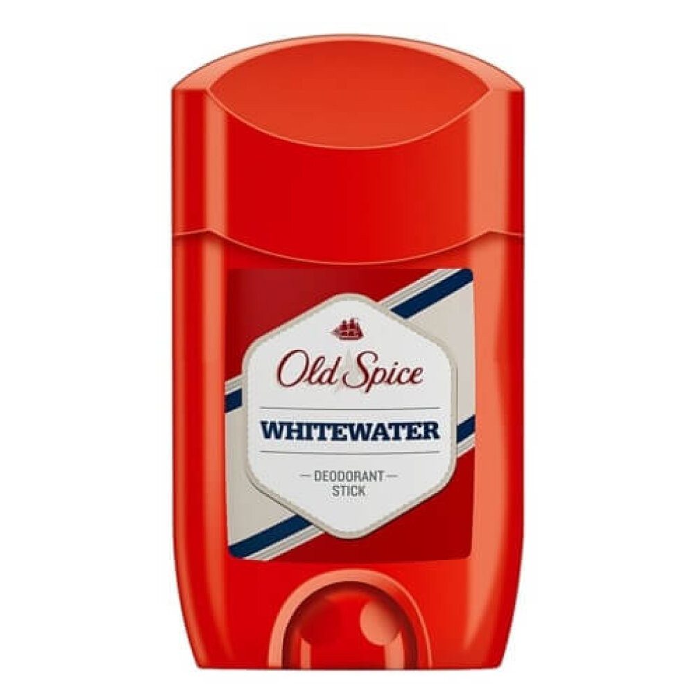 Old Spice Deo-Roller Festes Deodorant für Männer White Water Deodorant Stick 50ml