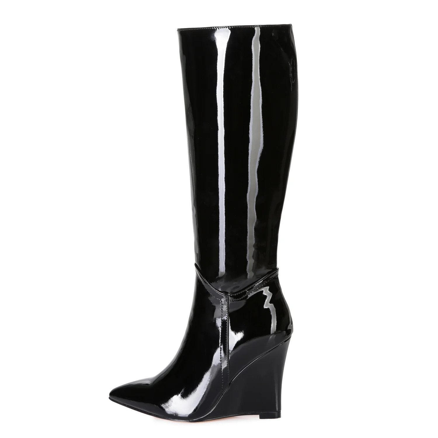 Giaro ELLA High-Heel-Stiefel 10 cm Wedge-Keilabsatz (bis ca. 12 cm bei Размер 46) mit 3 cm Plateau