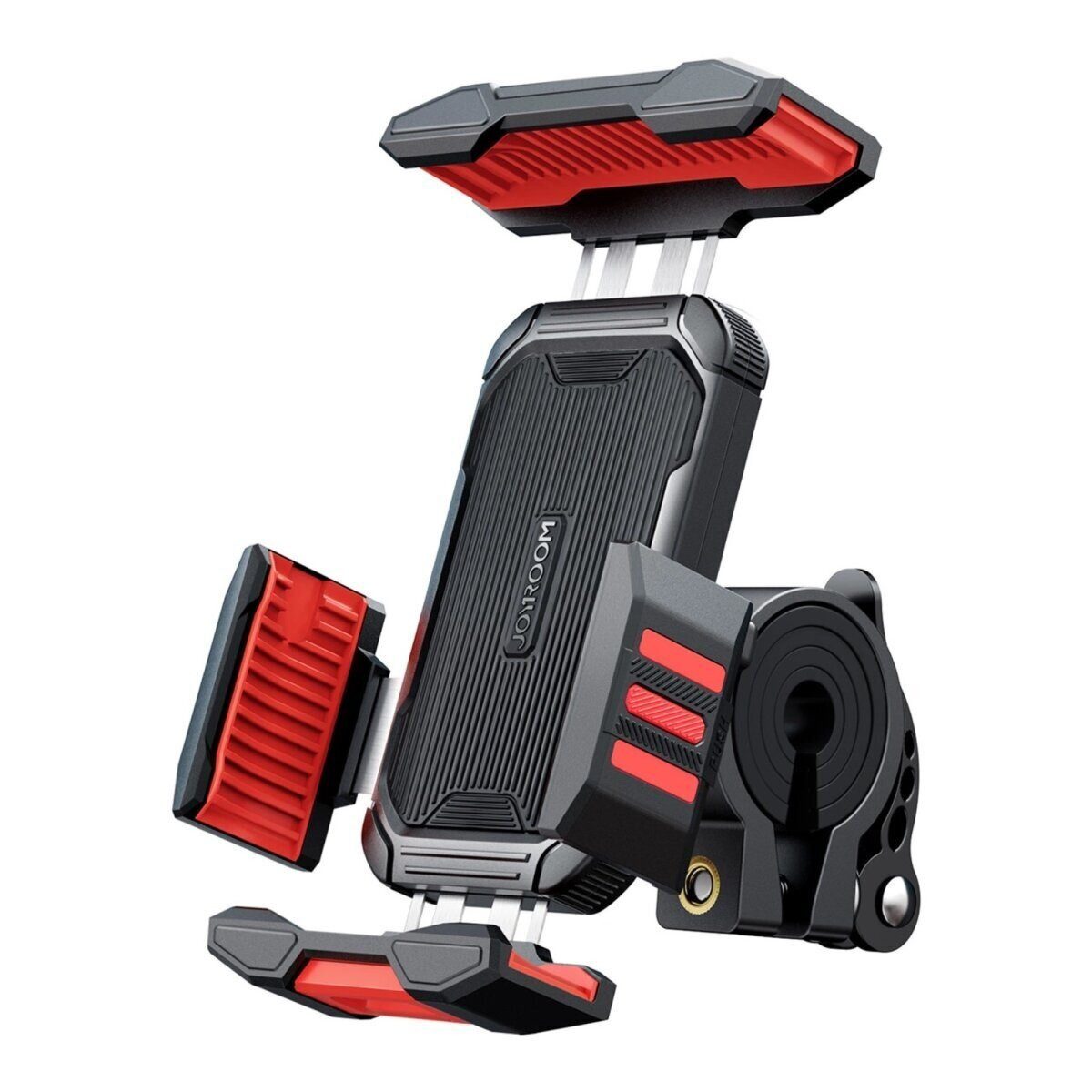 Handy-Halterung Handyhalter für Motorrad, Fahrrad, Kinderwagen schwarz
