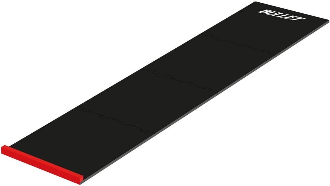 Dartmatte BULLET-Darts Dartteppich mit Abwurflinie – Turniermaße 237x60cm