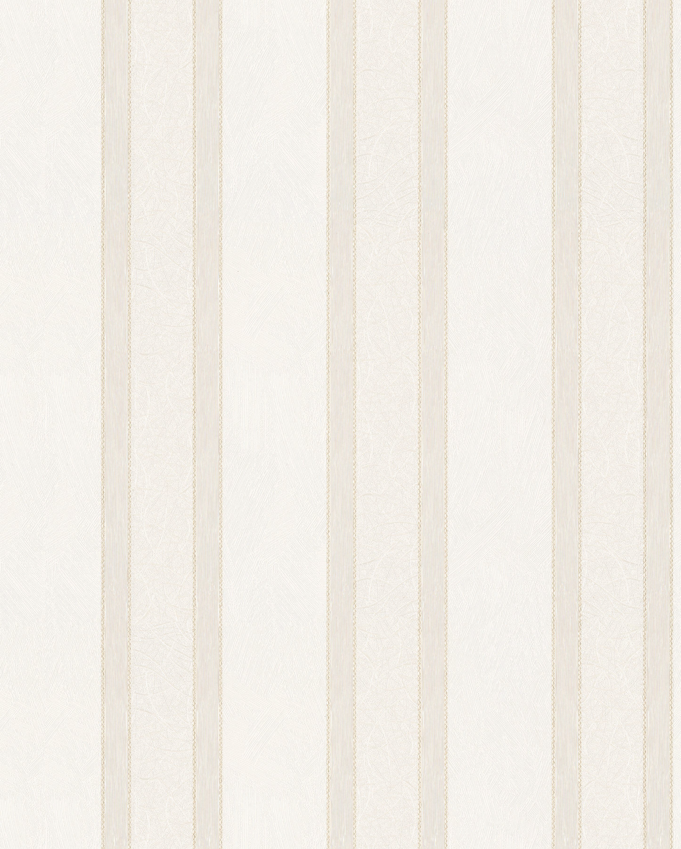 Vliestapete Weiß-Beige