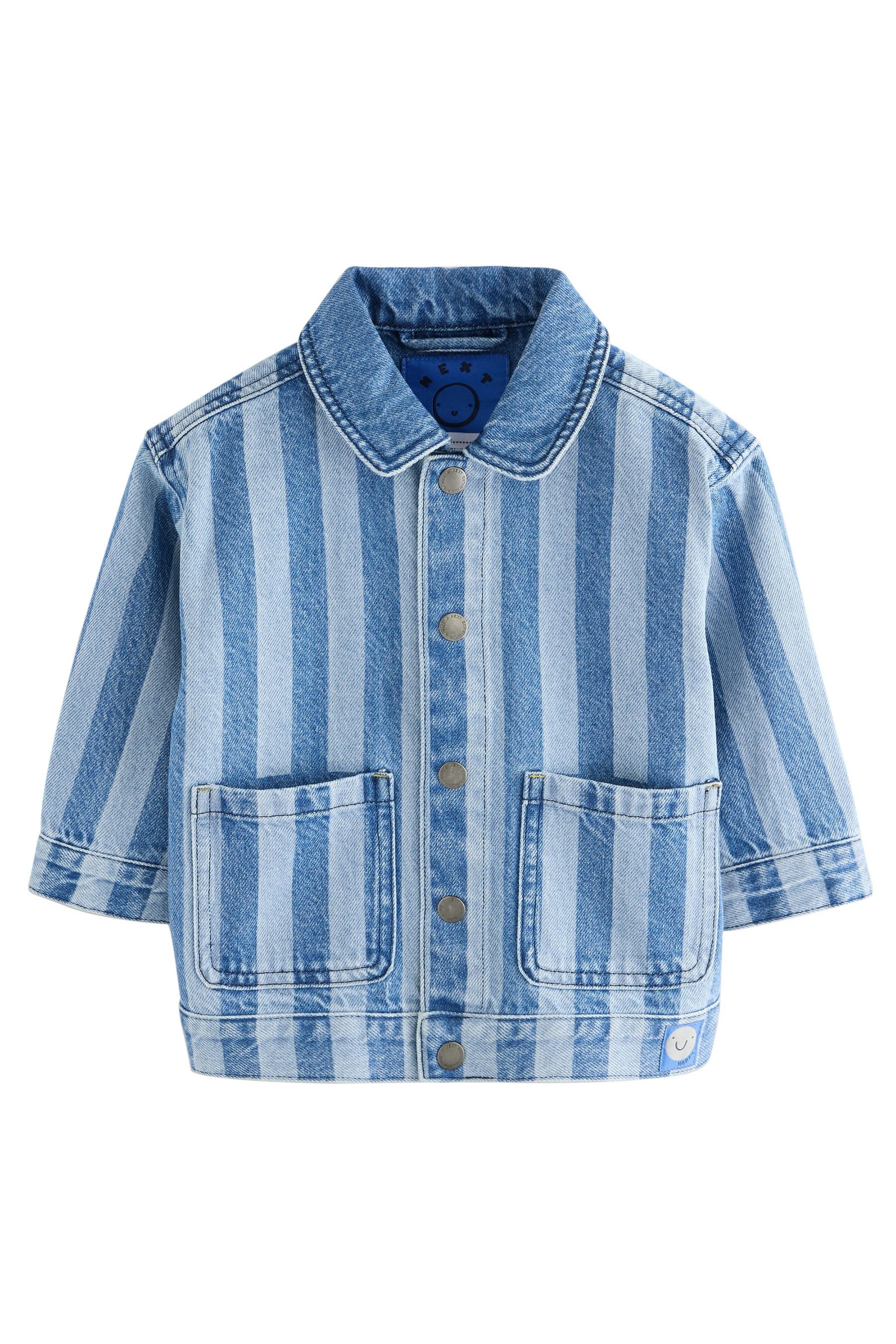 Next Jeansjacke Denim-Jacke aus 100 % Baumwolle günstig online kaufen
