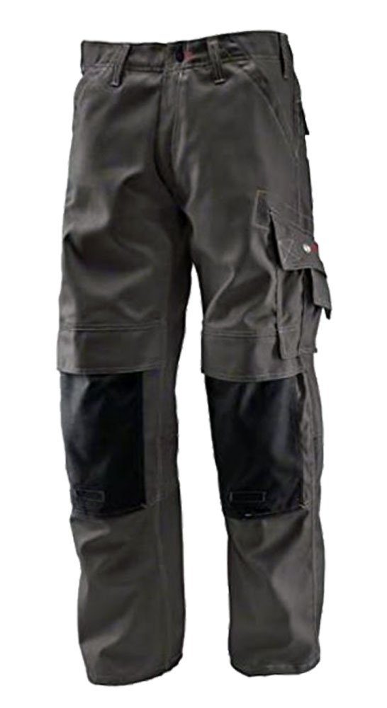 Arbeitshose Professional WORKWEAR (1-tlg) Kniepadta BOSCH WKT Arbeitshose Bosch Knee Trousers grau Arbeitskleidung