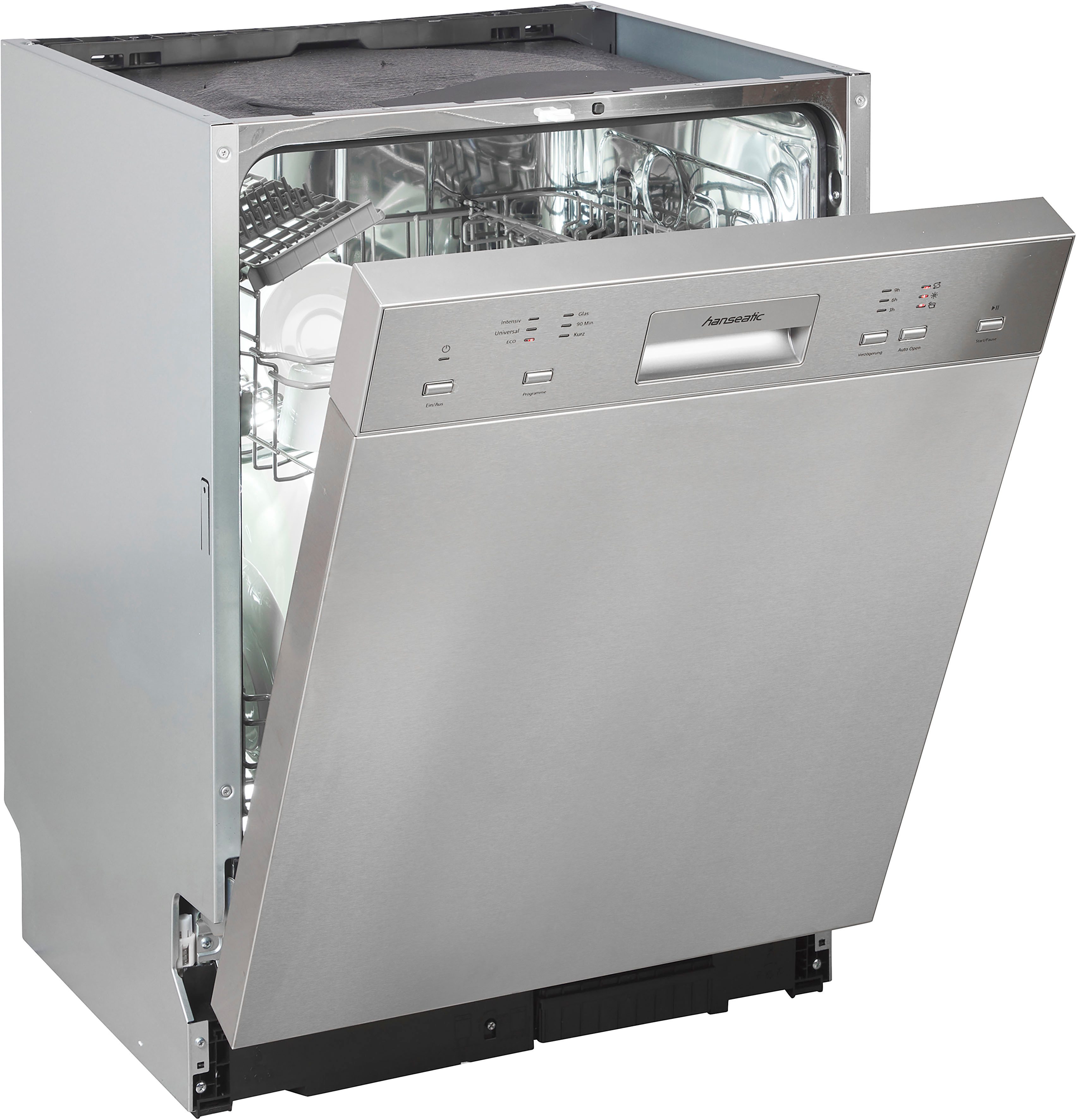 Hanseatic Unterbaugeschirrspüler HGU6082D137709HI, 14 Maßgedecke, für 14 Maßgedecke, mit sechs Programmen, mit Startzeitvorwahl