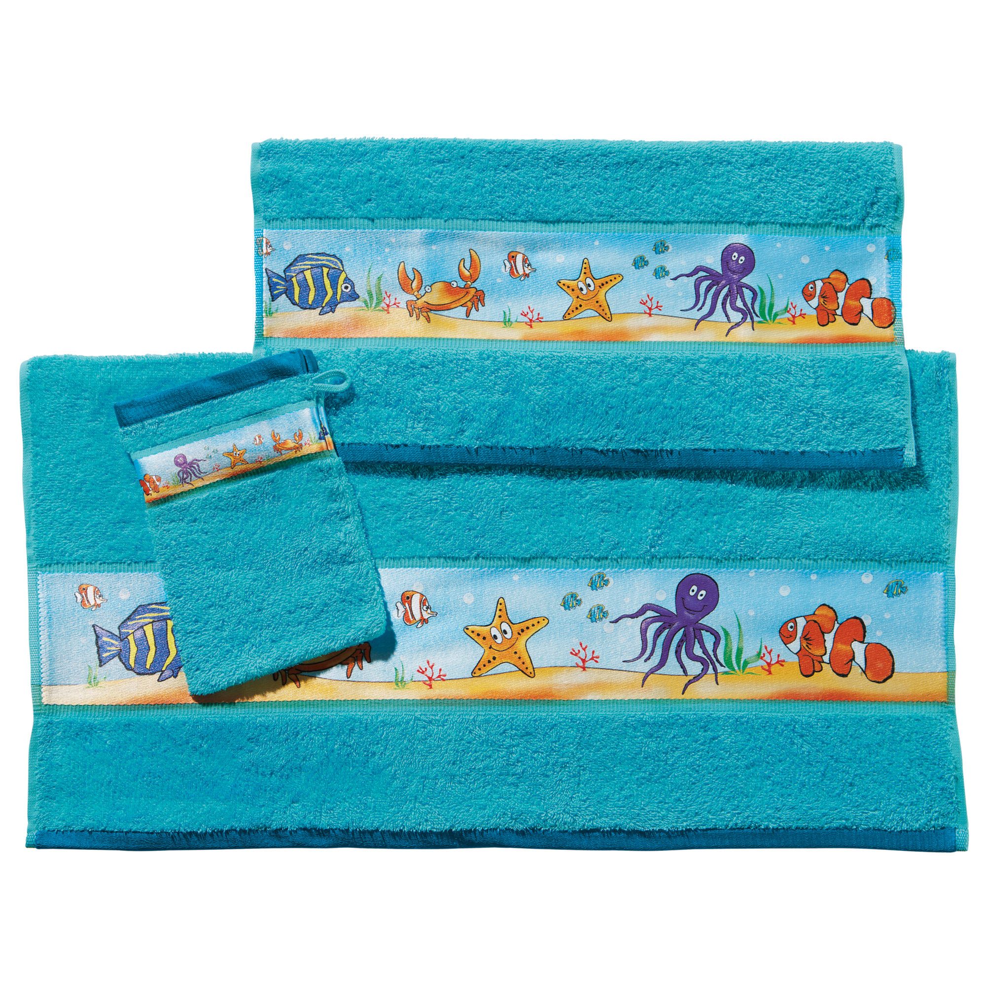 Erwin Müller Handtücher Kinder-Frottier-Set 3-tlg., Walk-Frottier günstig online kaufen