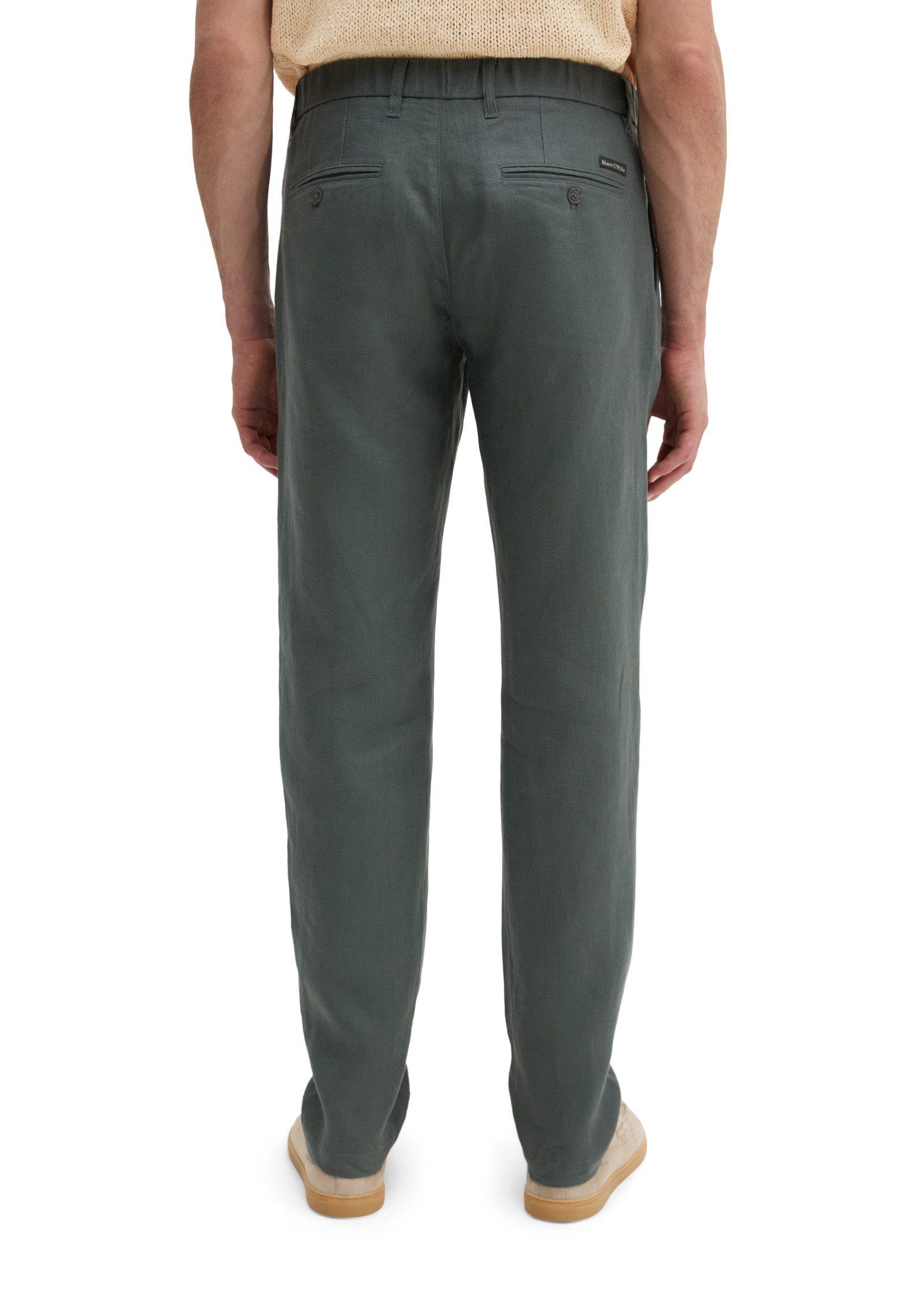 Marc O'Polo Leinenhose Osby jogger pleats