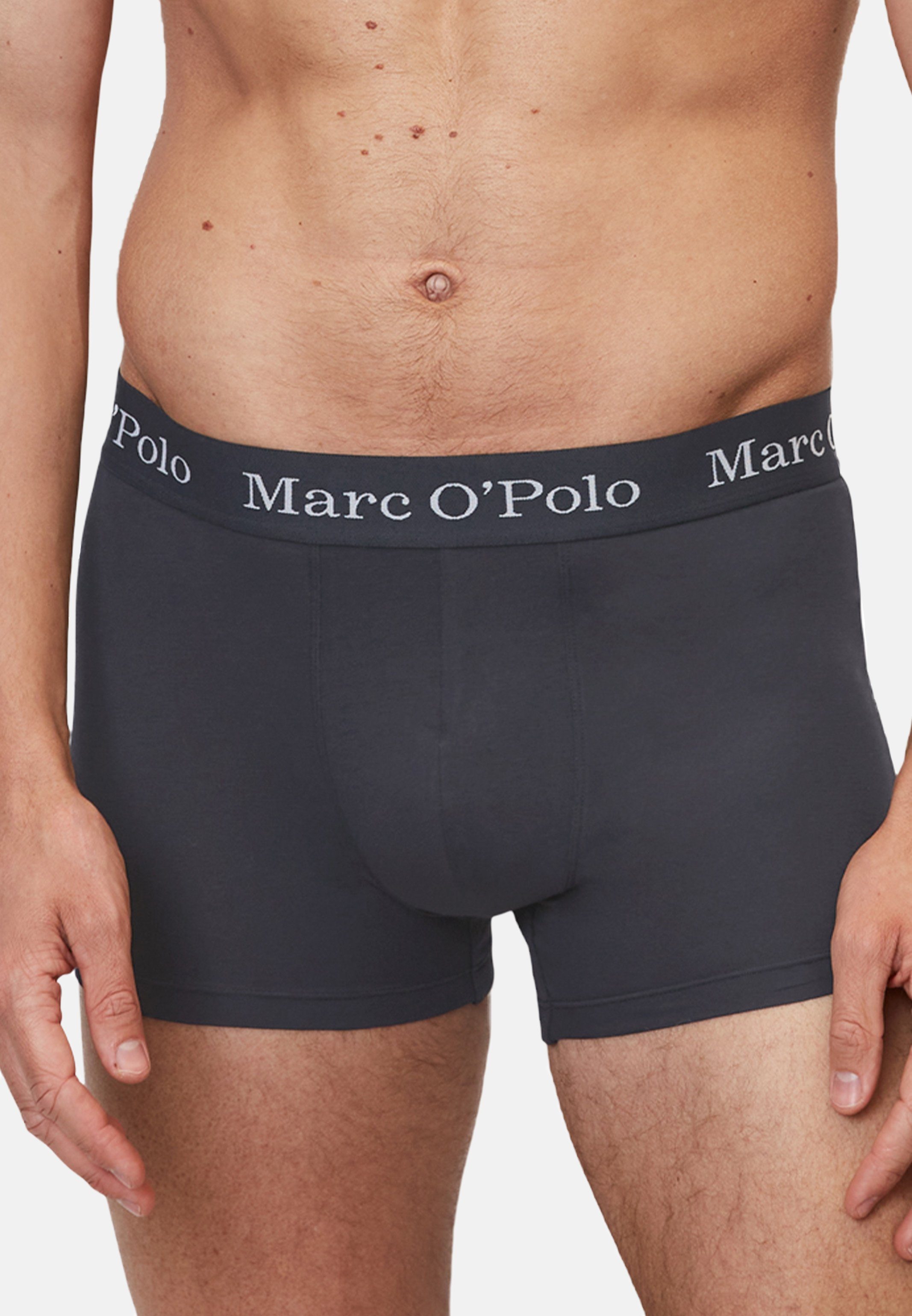 Marc / Ohne O'Polo (Spar-Set, - Cotton Pant Long 6er Pack Organic Navy Boxer Short Retro Dark - Baumwolle - 6-St) Elements Eingriff