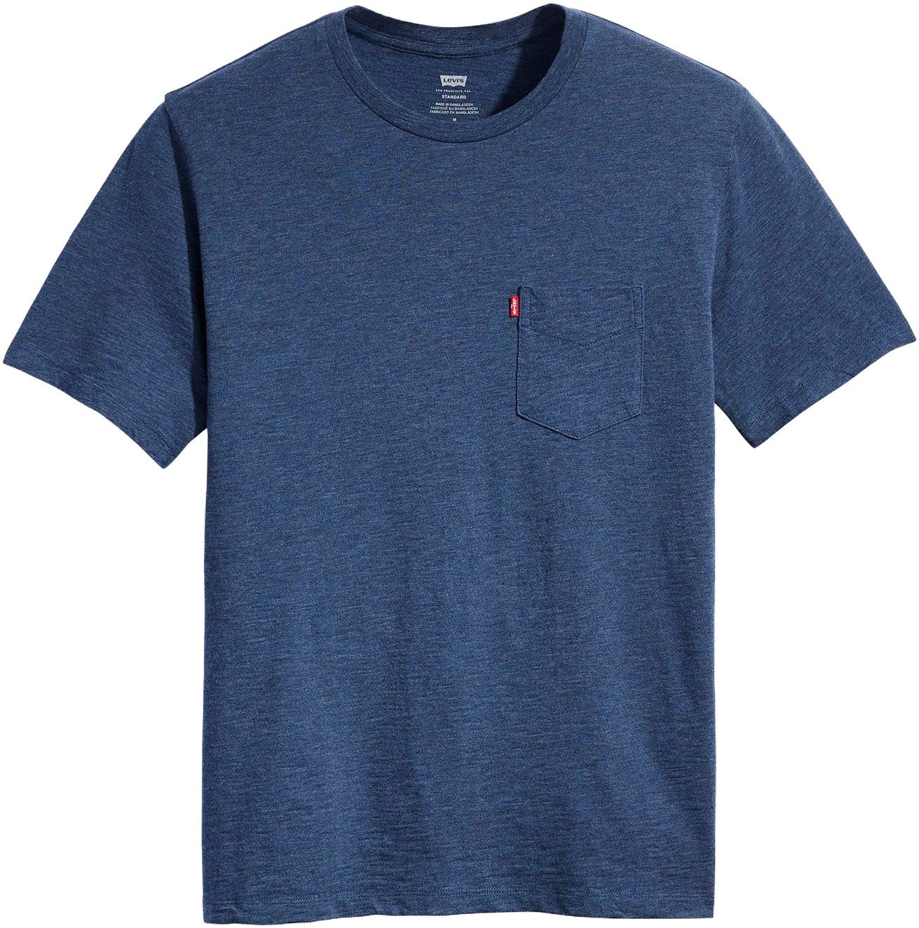 DRESS BLUES HEATHER SLUB JERSEY