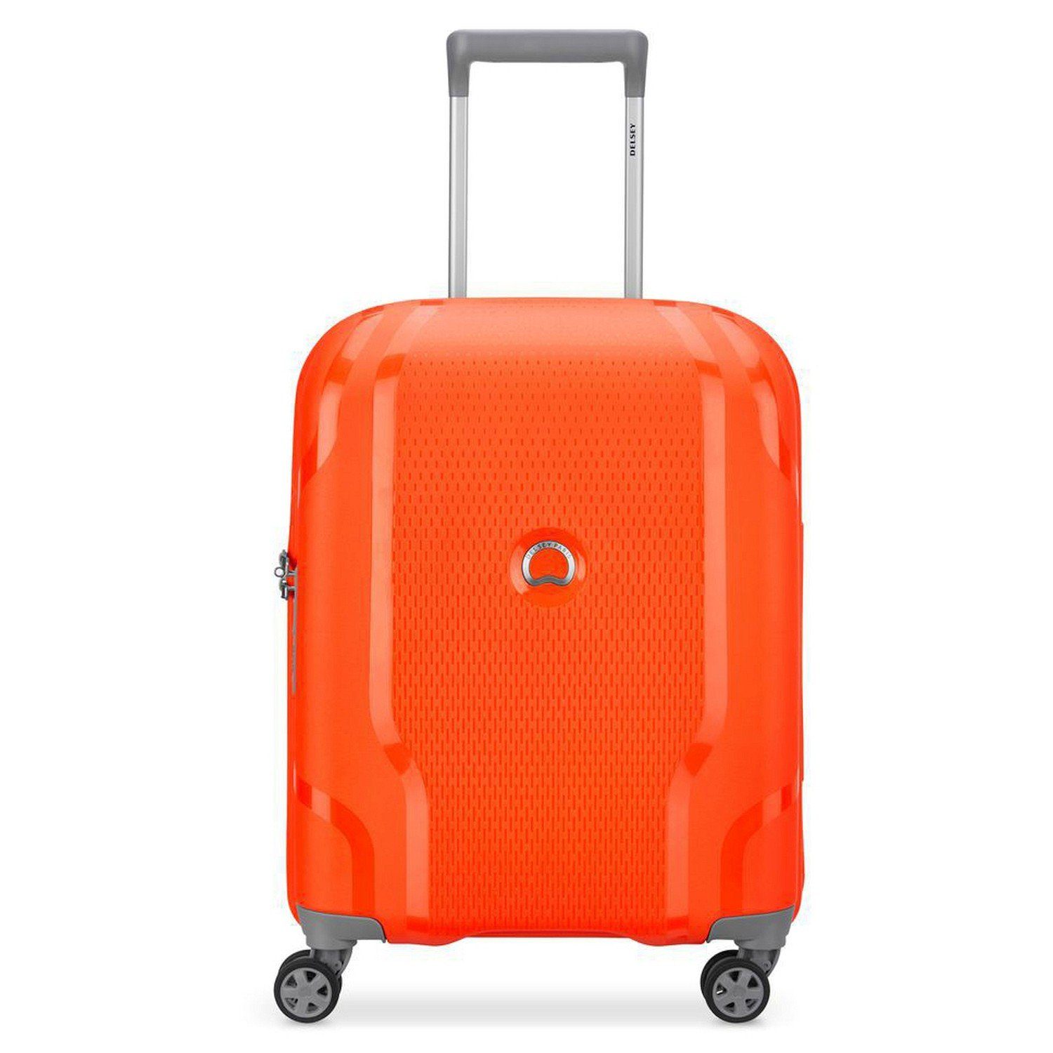 Clavel orange/rot - 4-Rollen-Kabinentrolley Rollen Delsey cm, Line Trolley 4 55 Slim
