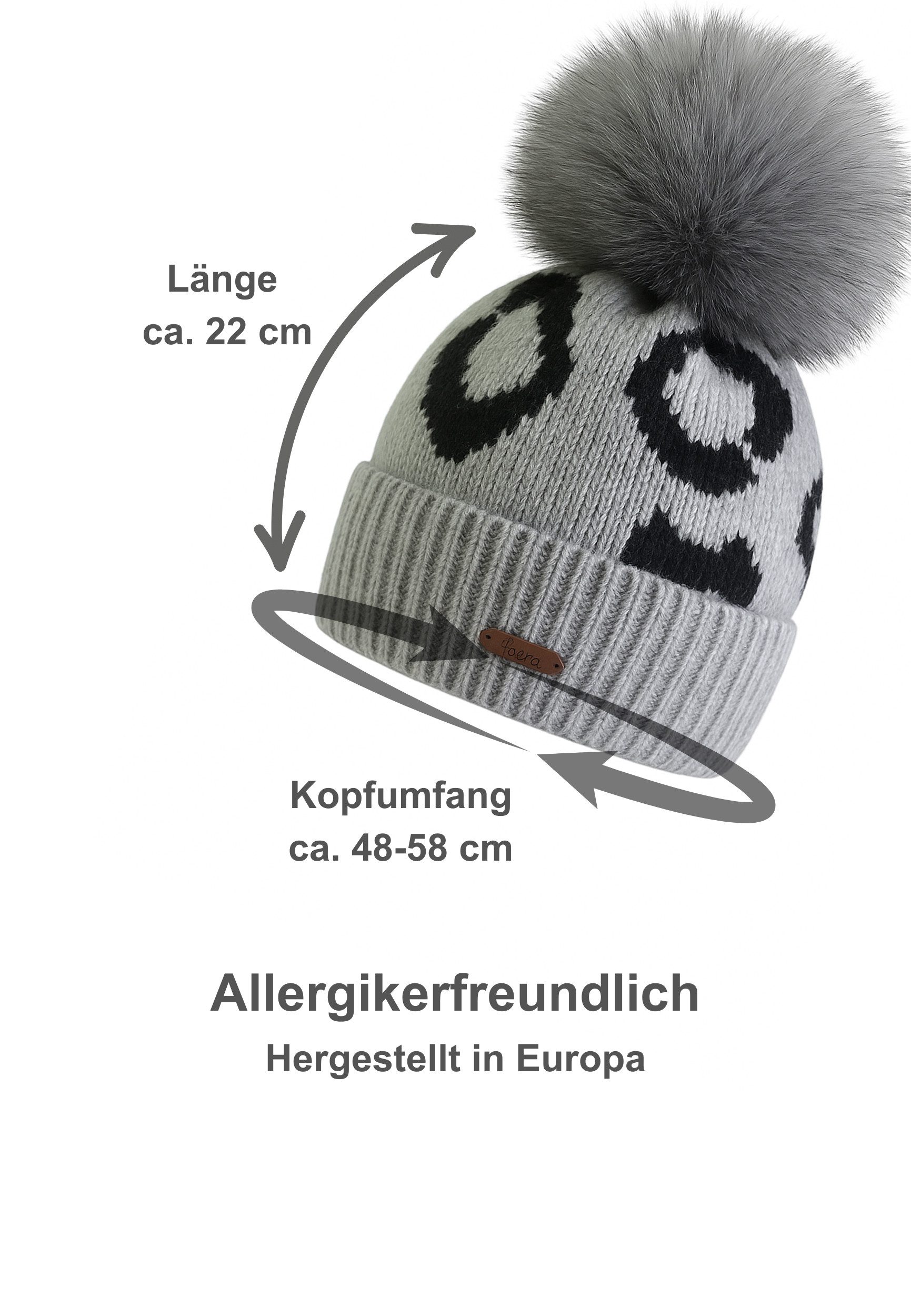 Faera Strickmütze Warme Strickmütze für kalte Tage - Trendige Herbstmode (1-St., modisch) 620217_Mütze