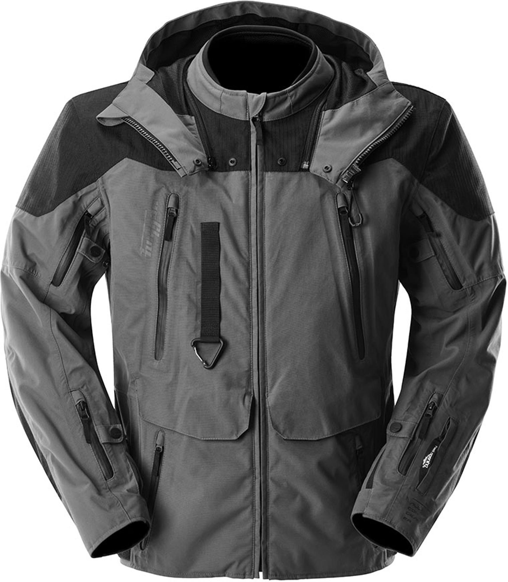 Furygan Motorradjacke Kalahari SP wasserdichte Motorrad Textiljacke 3-Lagen-Laminat,Verbindungsreißverschluss,Ellenbogenprotektoren e