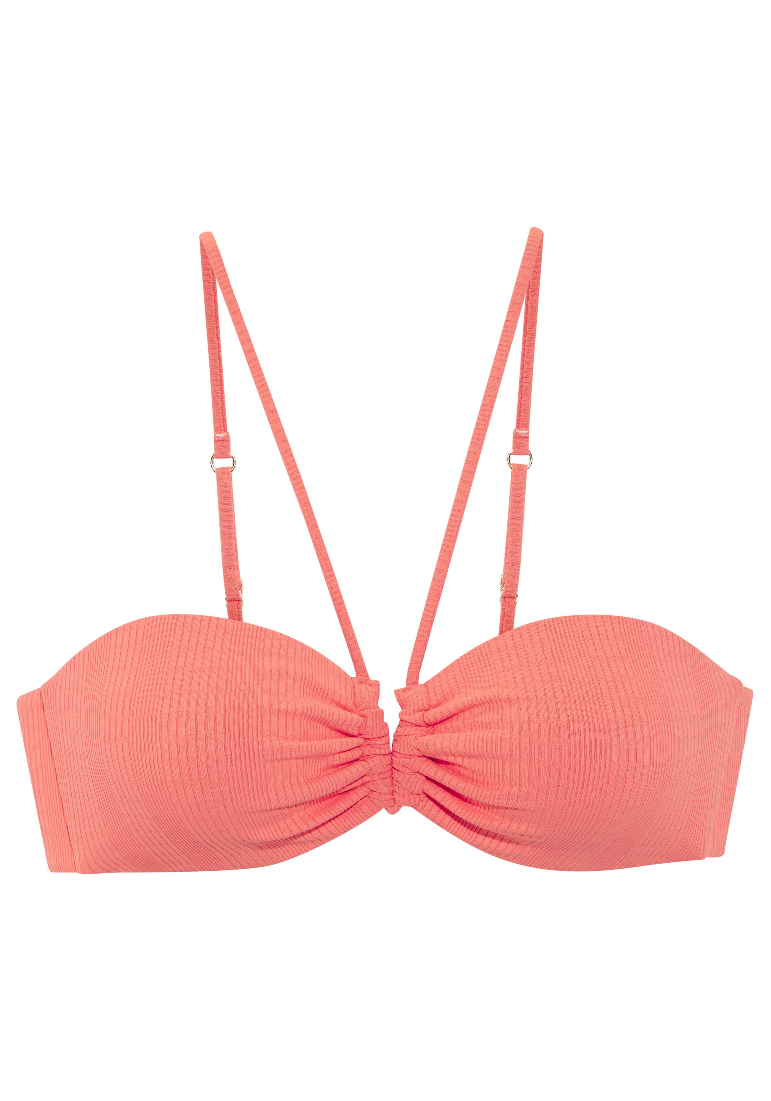 Copenhagen Studios Bandeau-Bikini-Top Nela, mit V-förmigem Cut-Out vorn