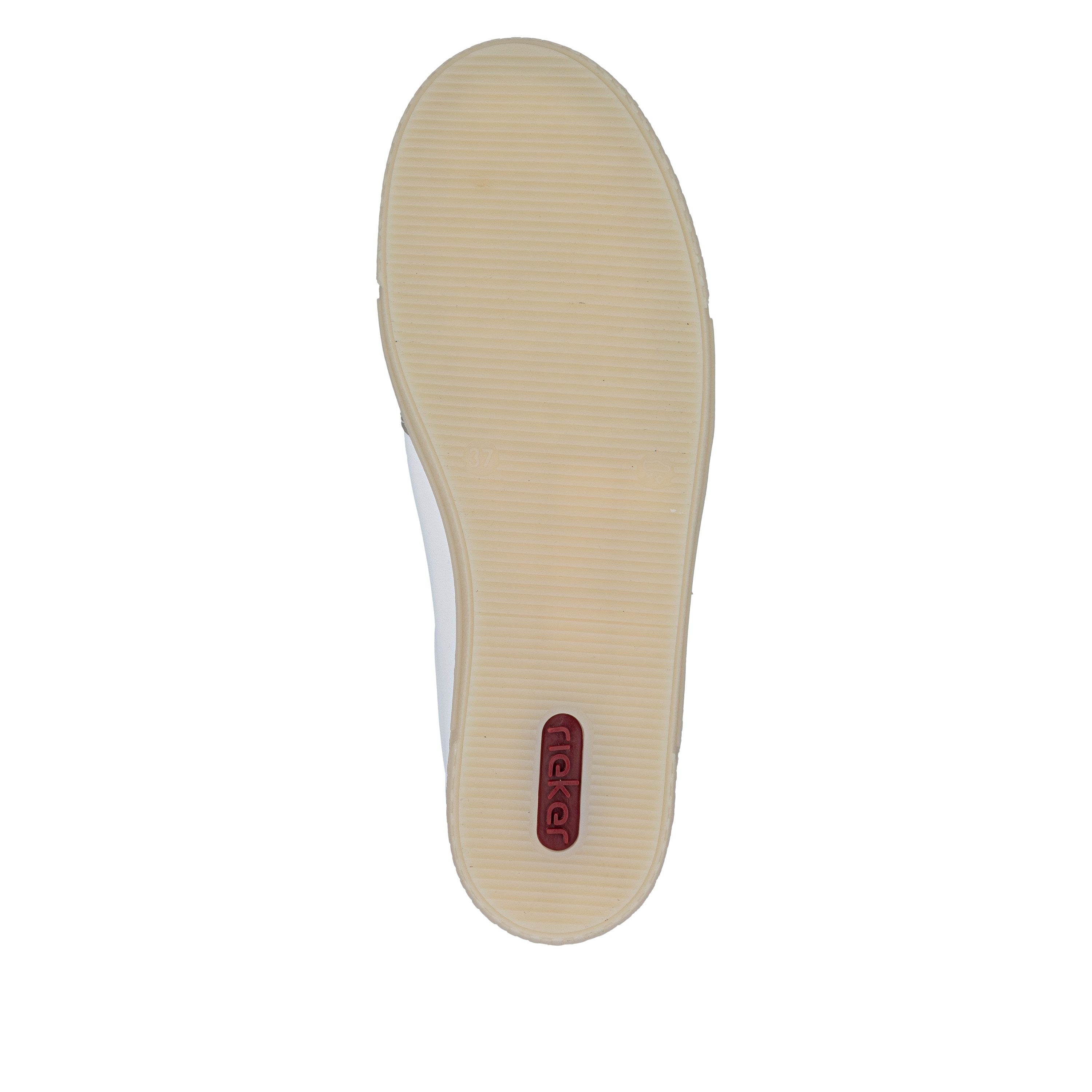 Rieker Sneaker Halbschuh, Freizeitschuh, Schnürschuh mit Reißverschluss