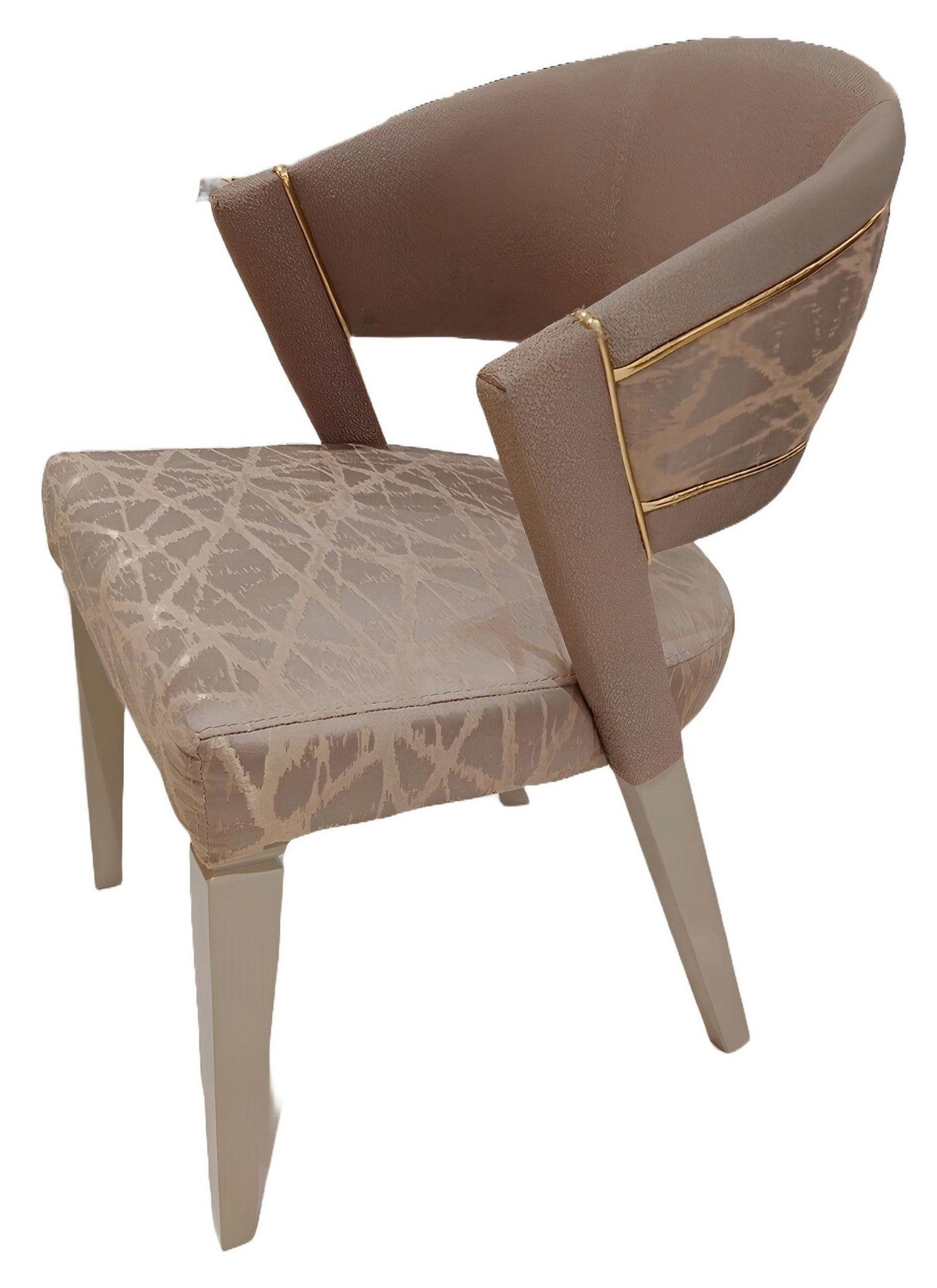 JVmoebel Esszimmerstuhl Luxuriöser Stuhl designer Klare Linien Stuhl und Eleganz Neu Moderne (1 St), Made in Europa